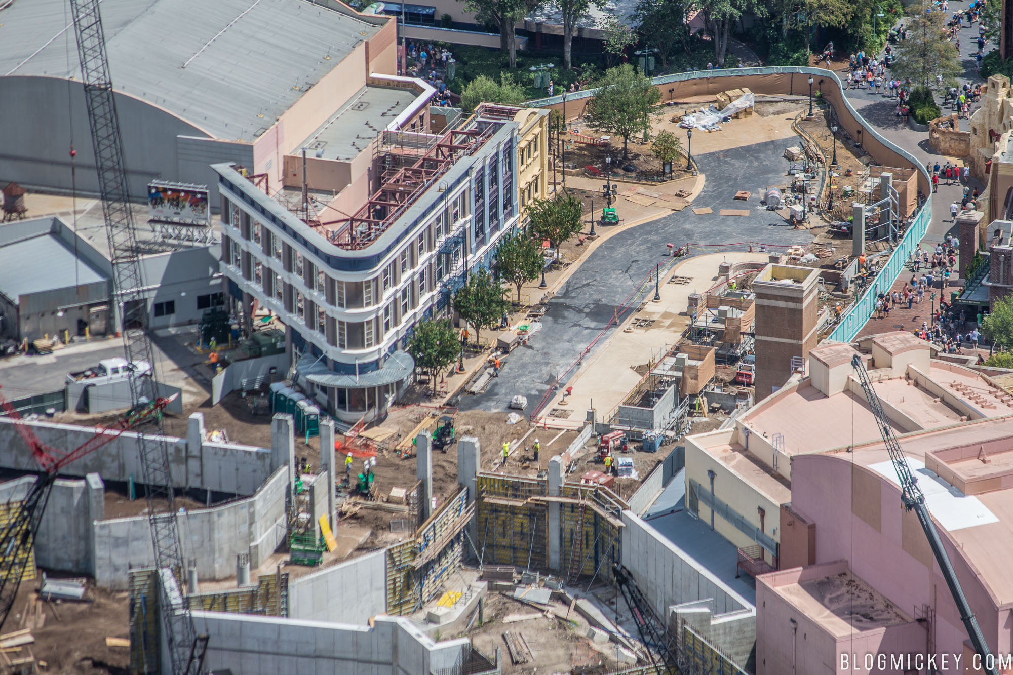 PHOTOS Latest Aerial Look at Grand Avenue (August 2017) Blog Mickey