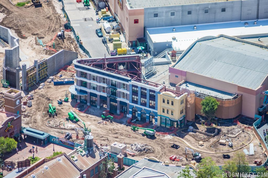 Muppet Construction PHOTOS: A Look at the Expanded Muppets Courtyard Construction (June 2017)