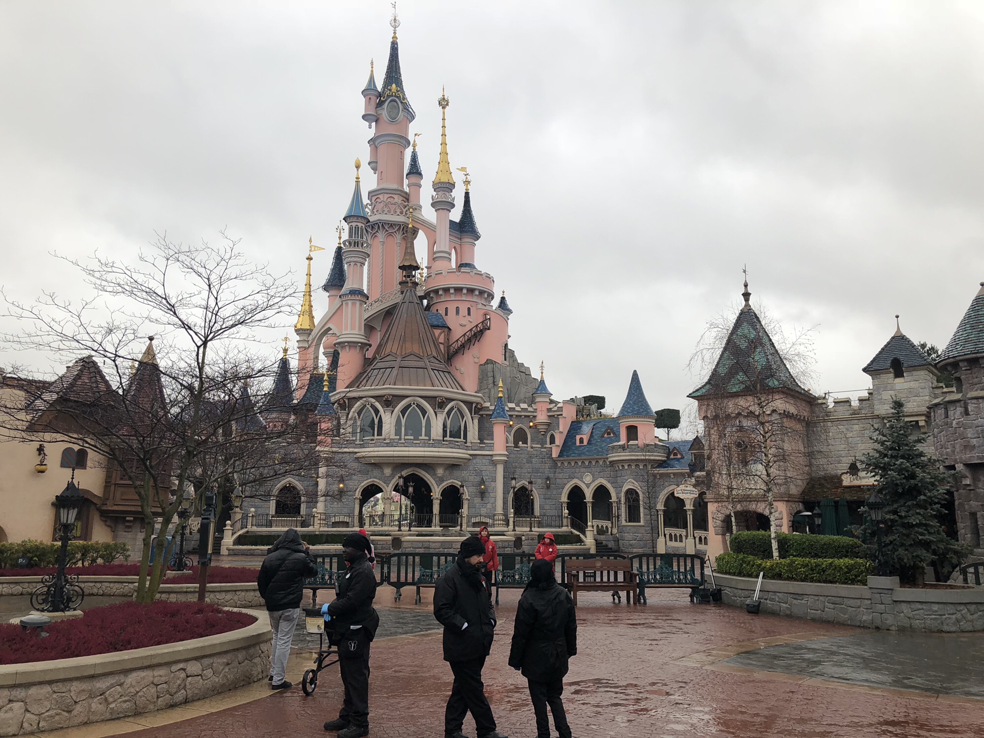 Disney land paris castle