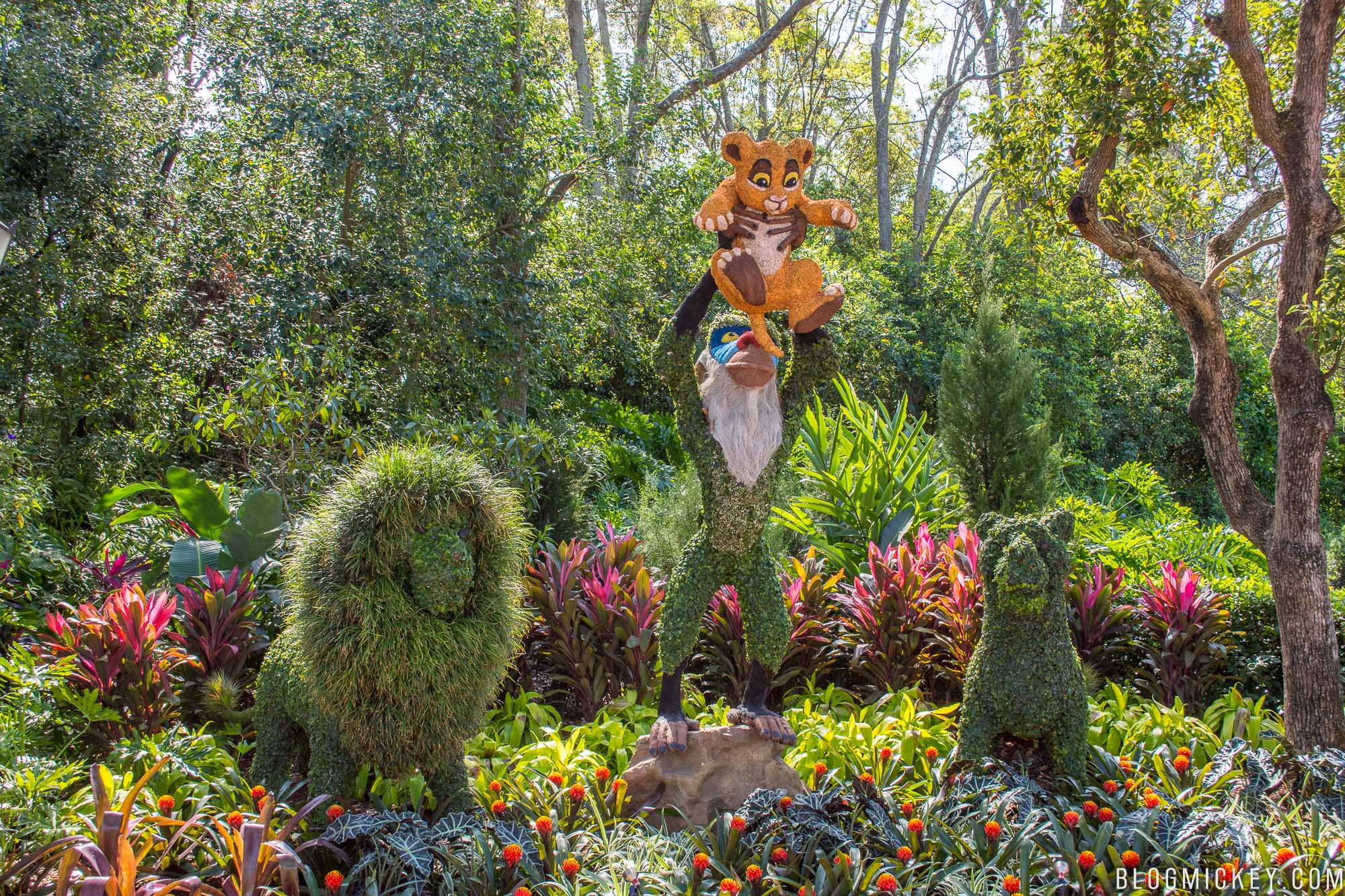 photos: 2018 flower and garden festival topiaries - blog mickey