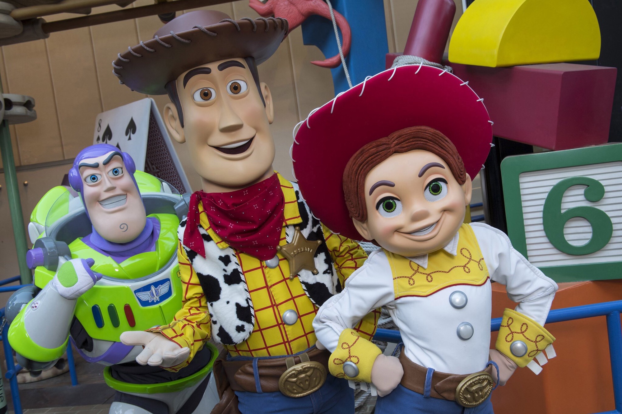 Jessie Joins Buzz Lightyear and Woody as Toy Story Land Meet and Greet Char...