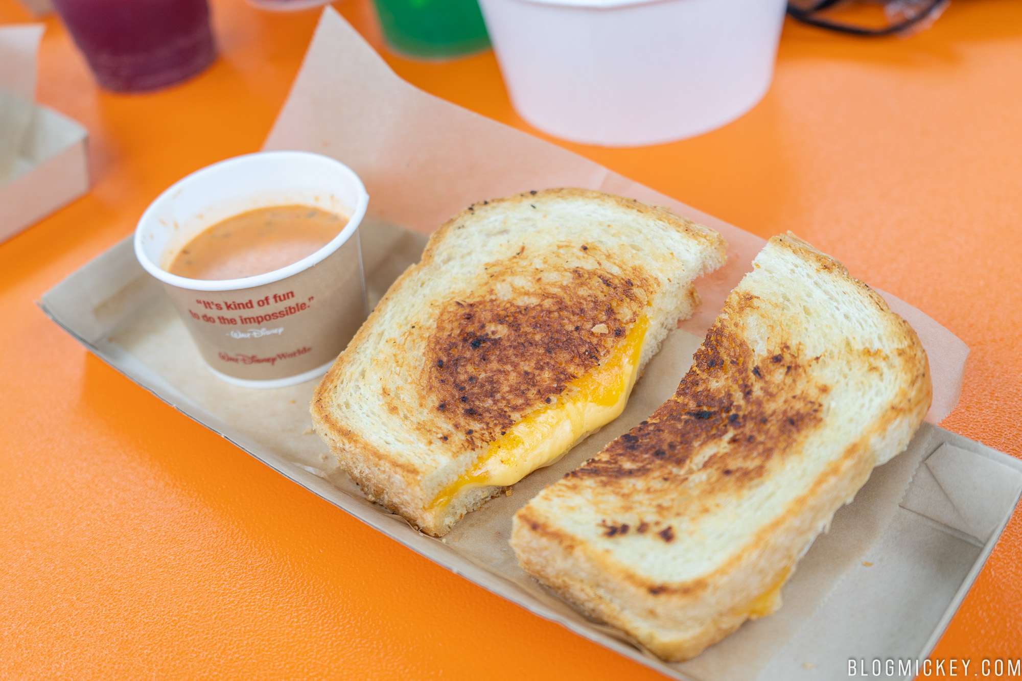Woody's Lunch Box restaurant - grilled cheese