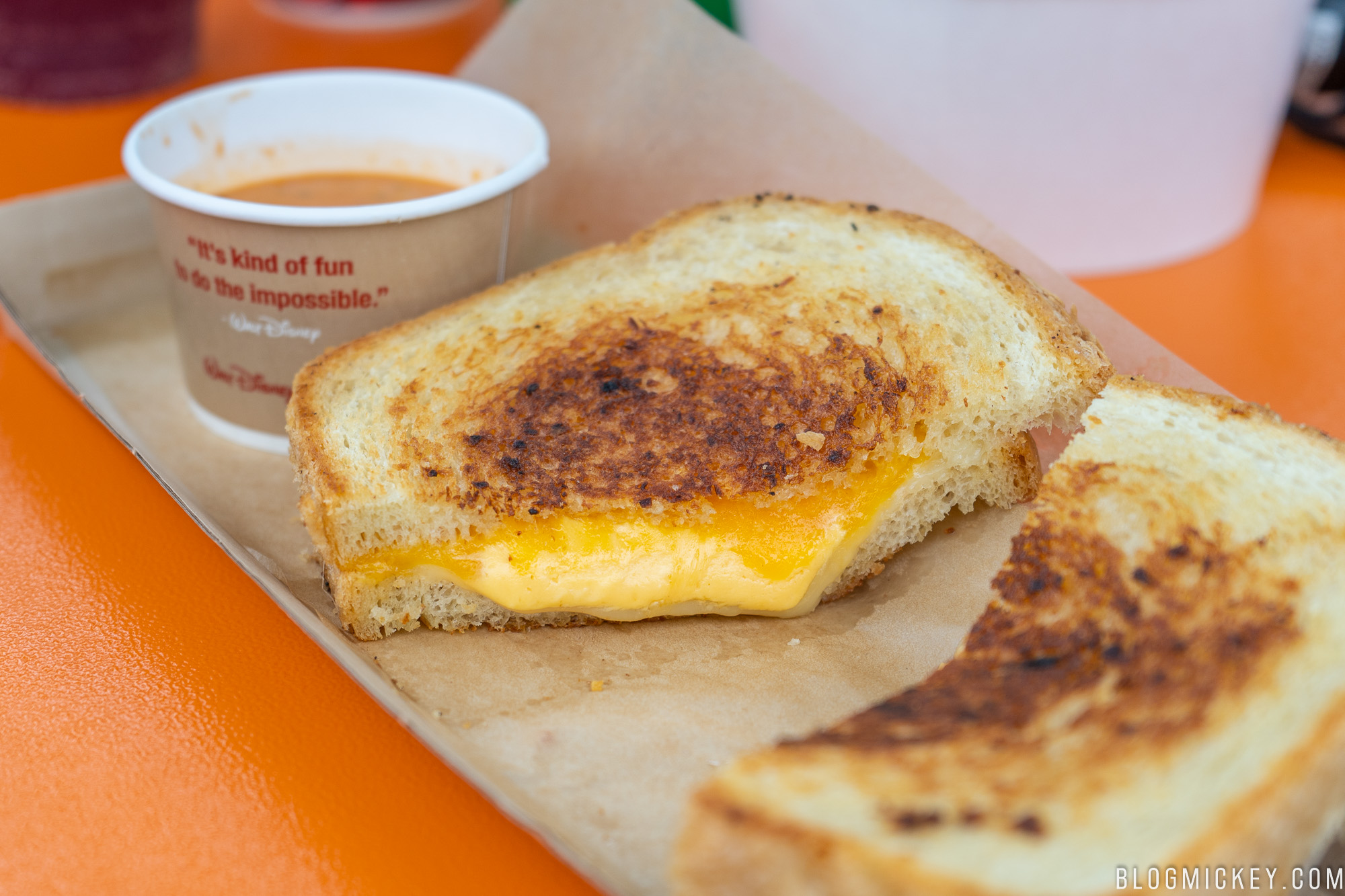 Woody's Lunch Box restaurant - grilled cheese
