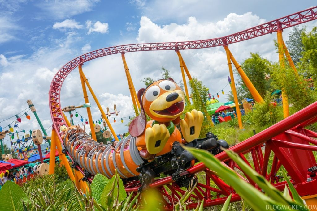 Slinky Dog Dash ride