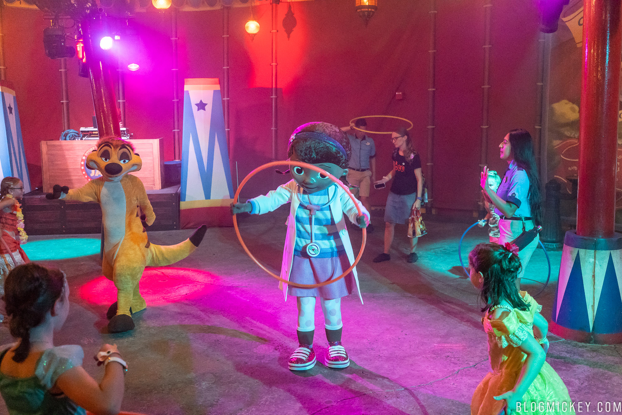 Preparations Underway For NotSoScary Storybook Circus Disney Junior