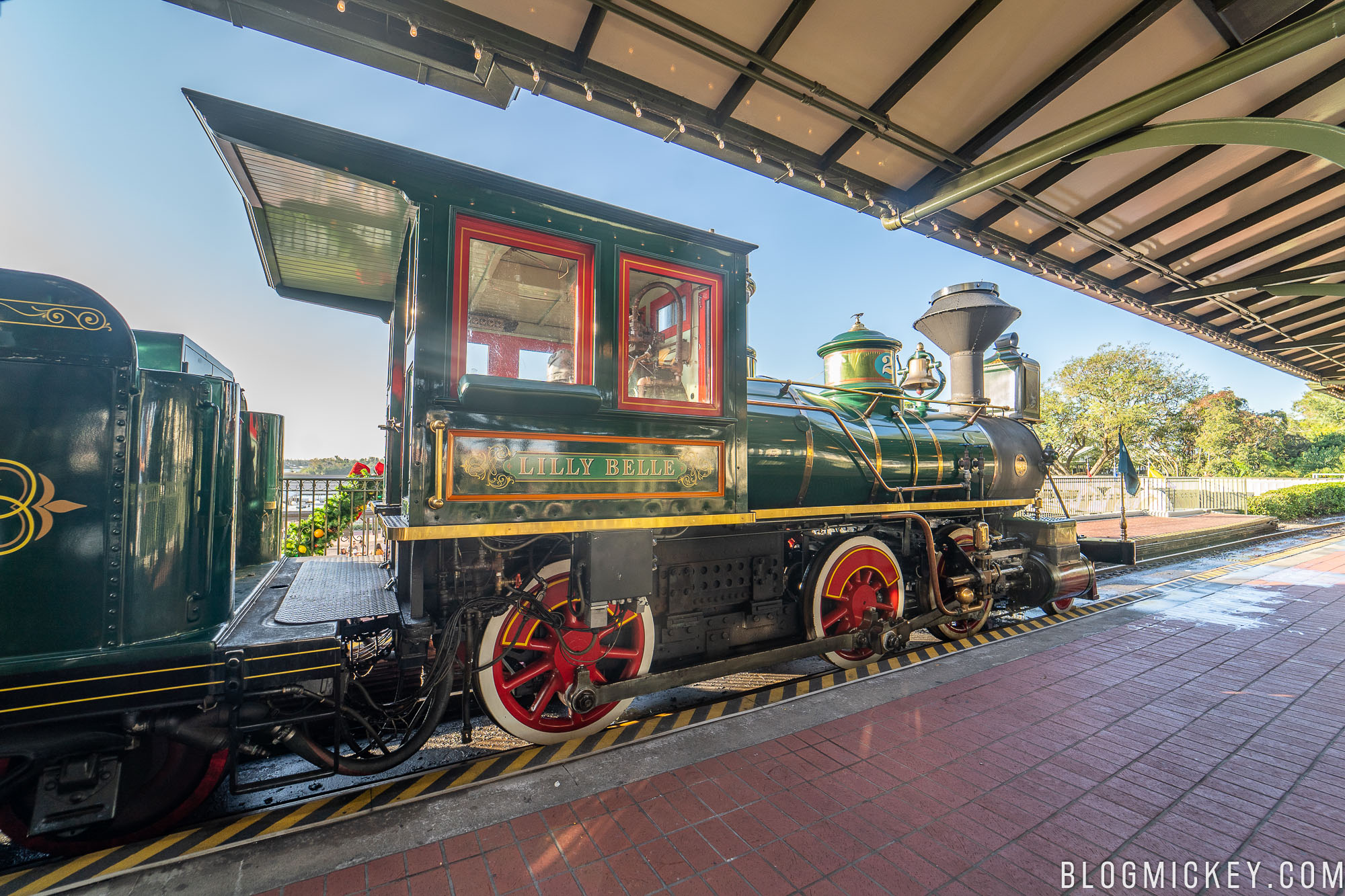 Refurbished Walter E. Disney Train Engine Testing Near Storybook Circus at Magic  Kingdom - WDW News Today