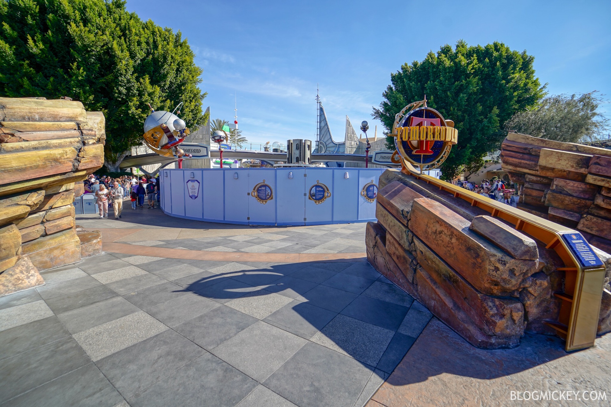Astro Orbitor Disneyland Refurbishment
