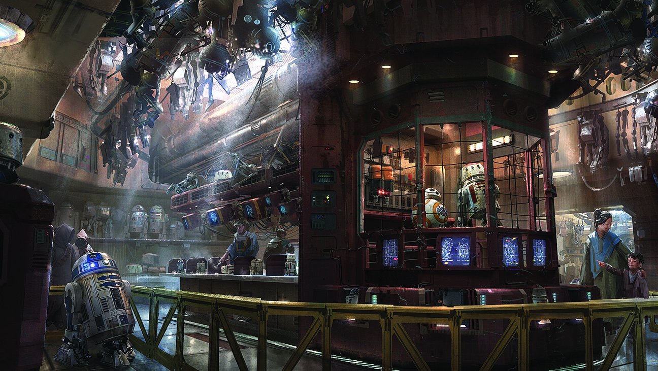 PHOTOS: New Concept Art Released for Three Star Wars: Galaxy&#39;s Edge Shops
