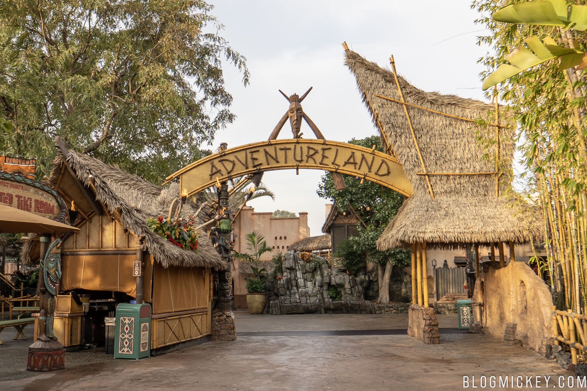 Adventureland Disneyland Map