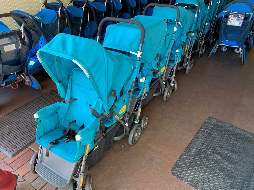 how much are stroller rentals at disneyland