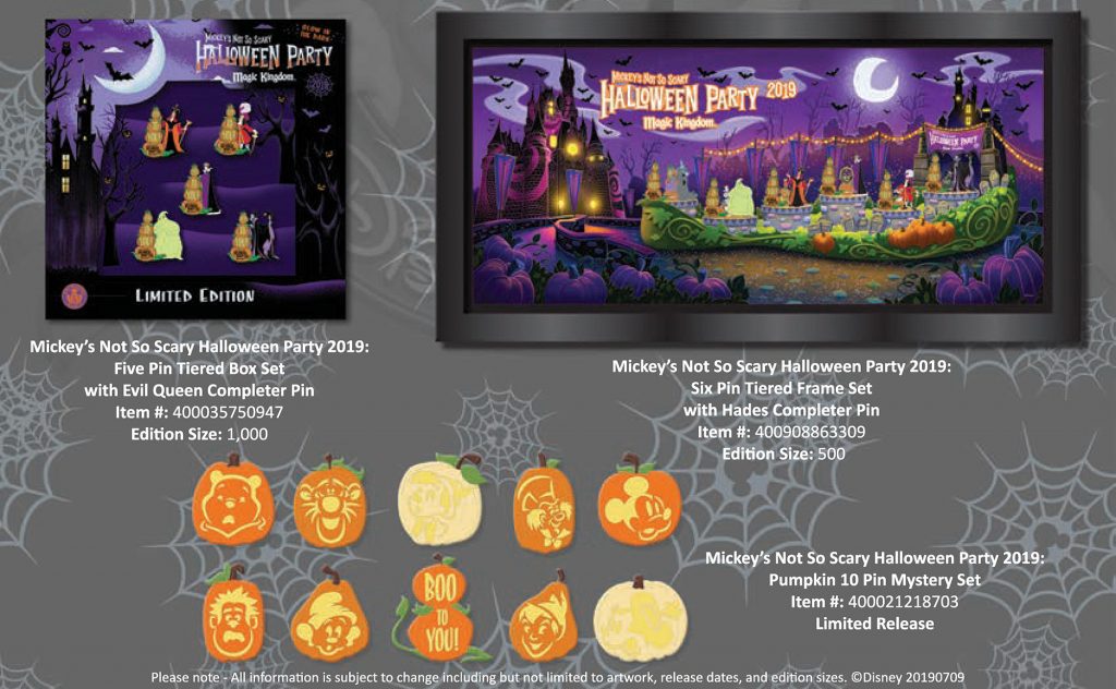 Mickey's Not So Scary Halloween Party 2019 Pumpkin Pinocchio Disney Pin 