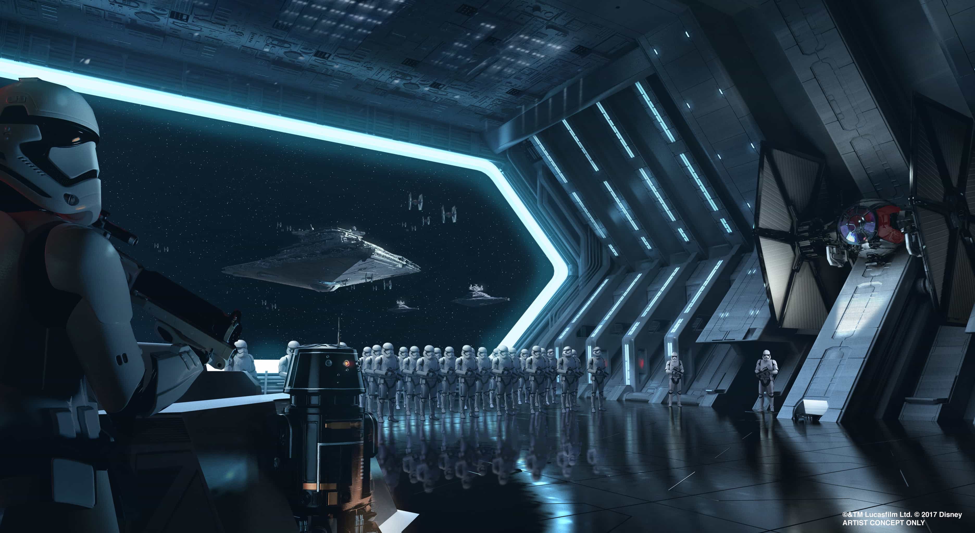 Leaked Photo Shows Stormtroopers And Massive Hangar In Rise Of The