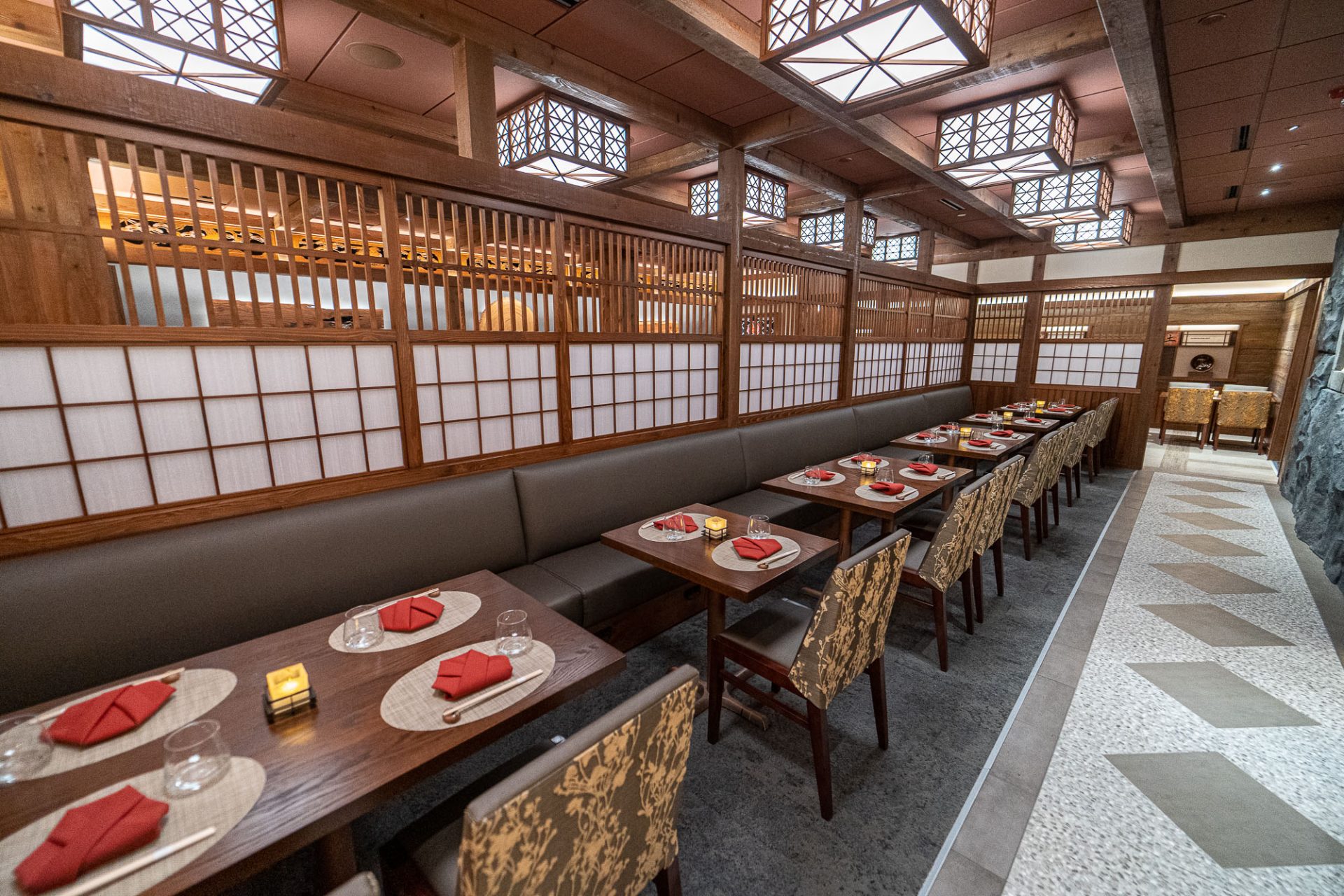 Photo Tour and Menu for TakumiTei Signature Dining Restaurant; Now