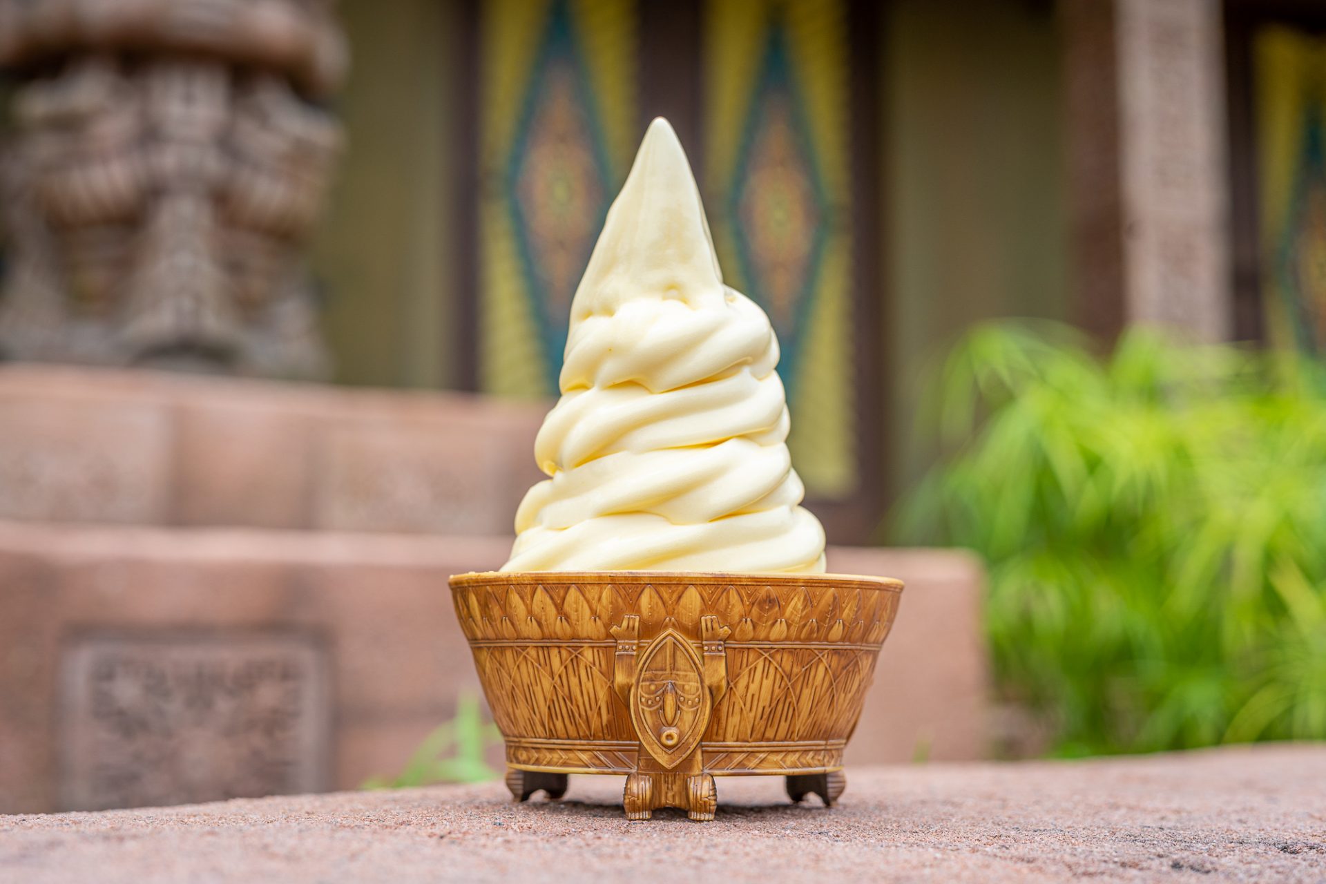 Dole Whip Souvenir Tiki Bowl Now Available at Aloha Isle in Magic Kingdom