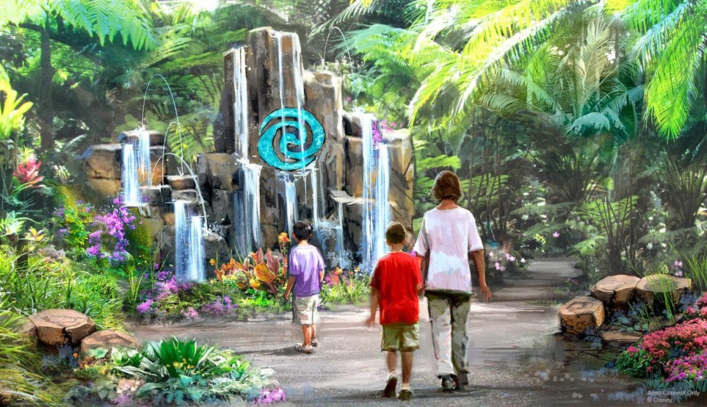 Epcot Overhaul Journey Of Water Inspired By Moana Coming To Epcot Model Concept Art Location And More