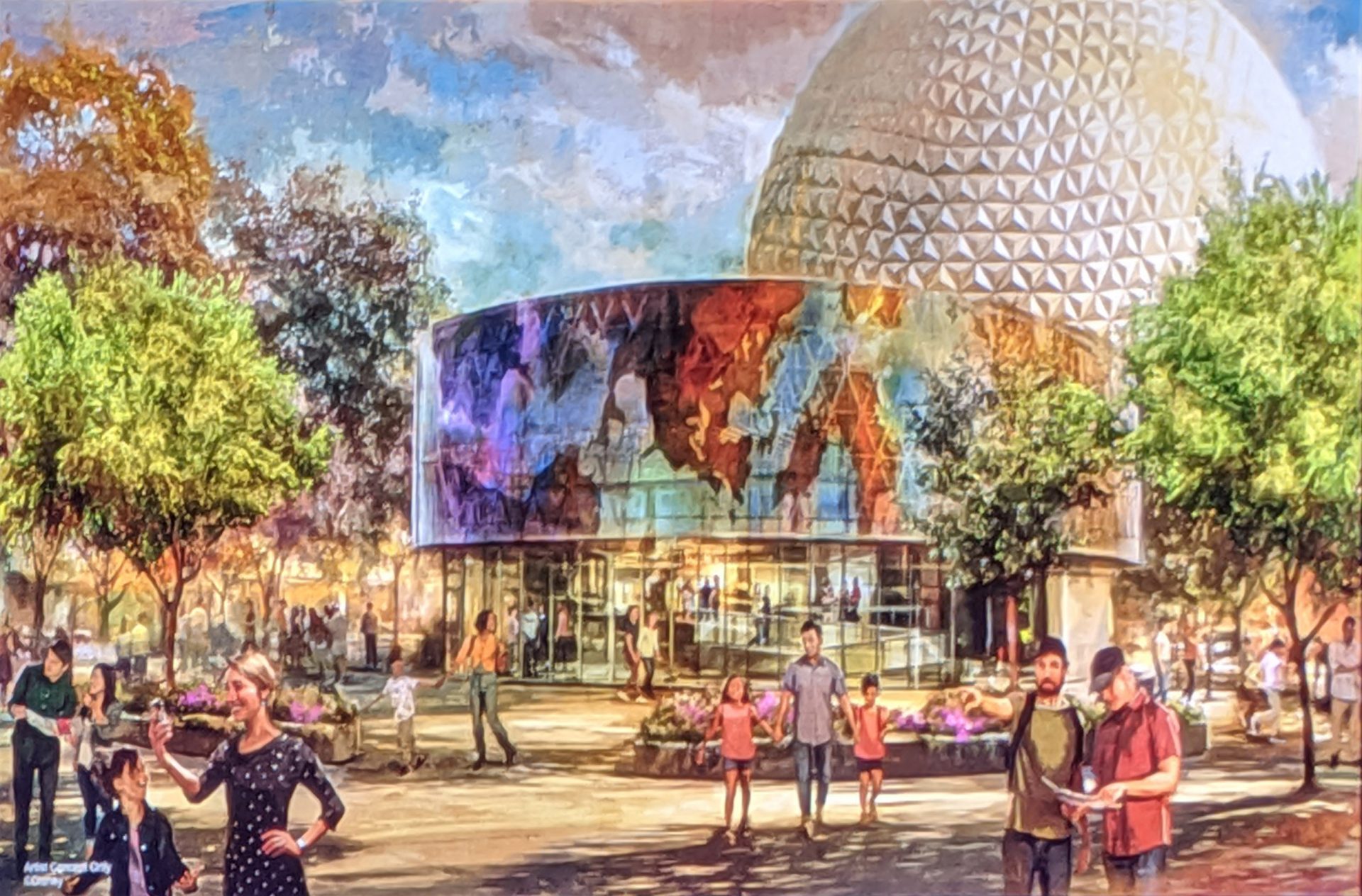 Spaceship Earth Refurbishment Announced for Epcot Overhaul Project; New