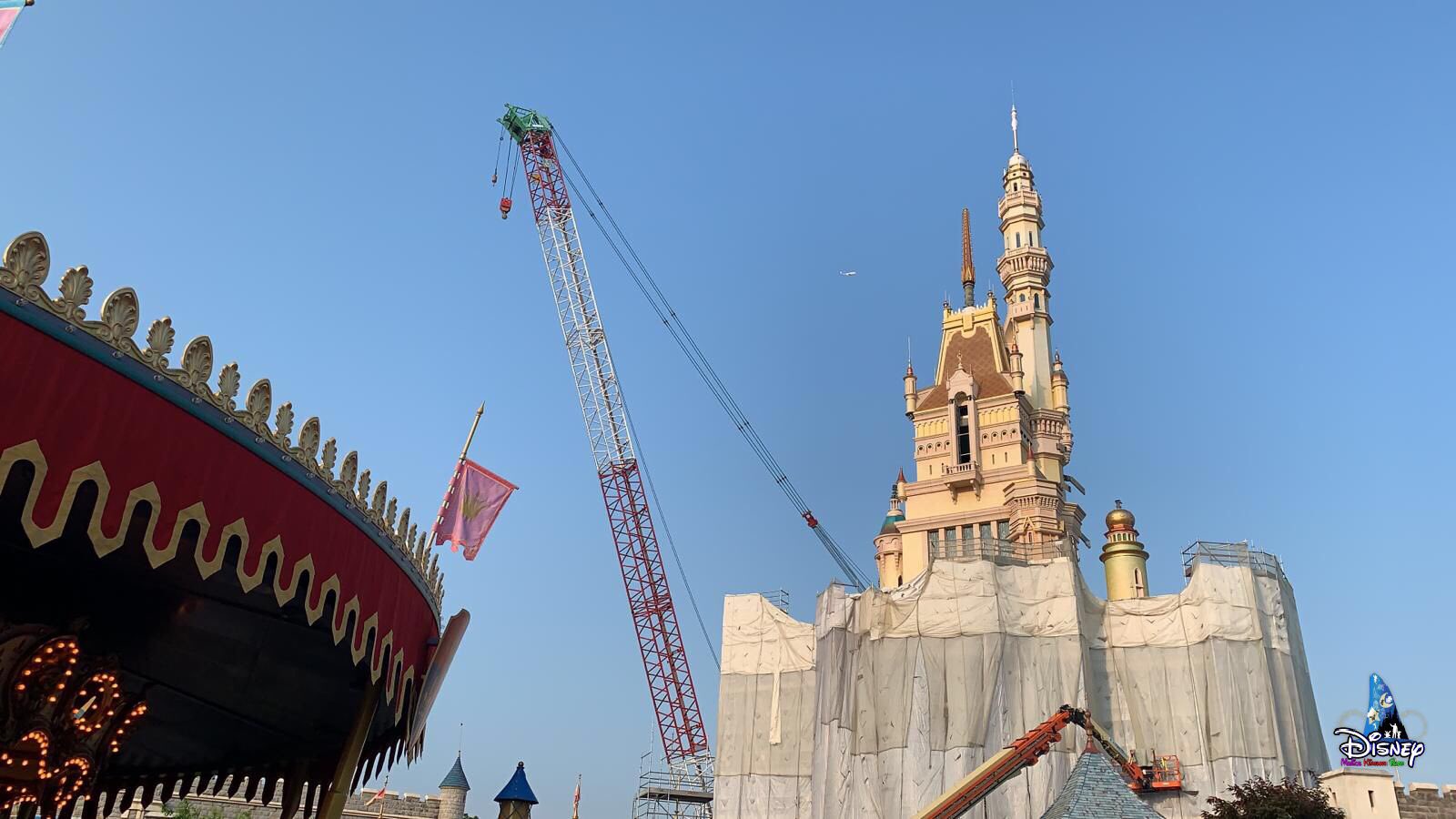 Disney Hong Kong Castle Paint By Numbers 