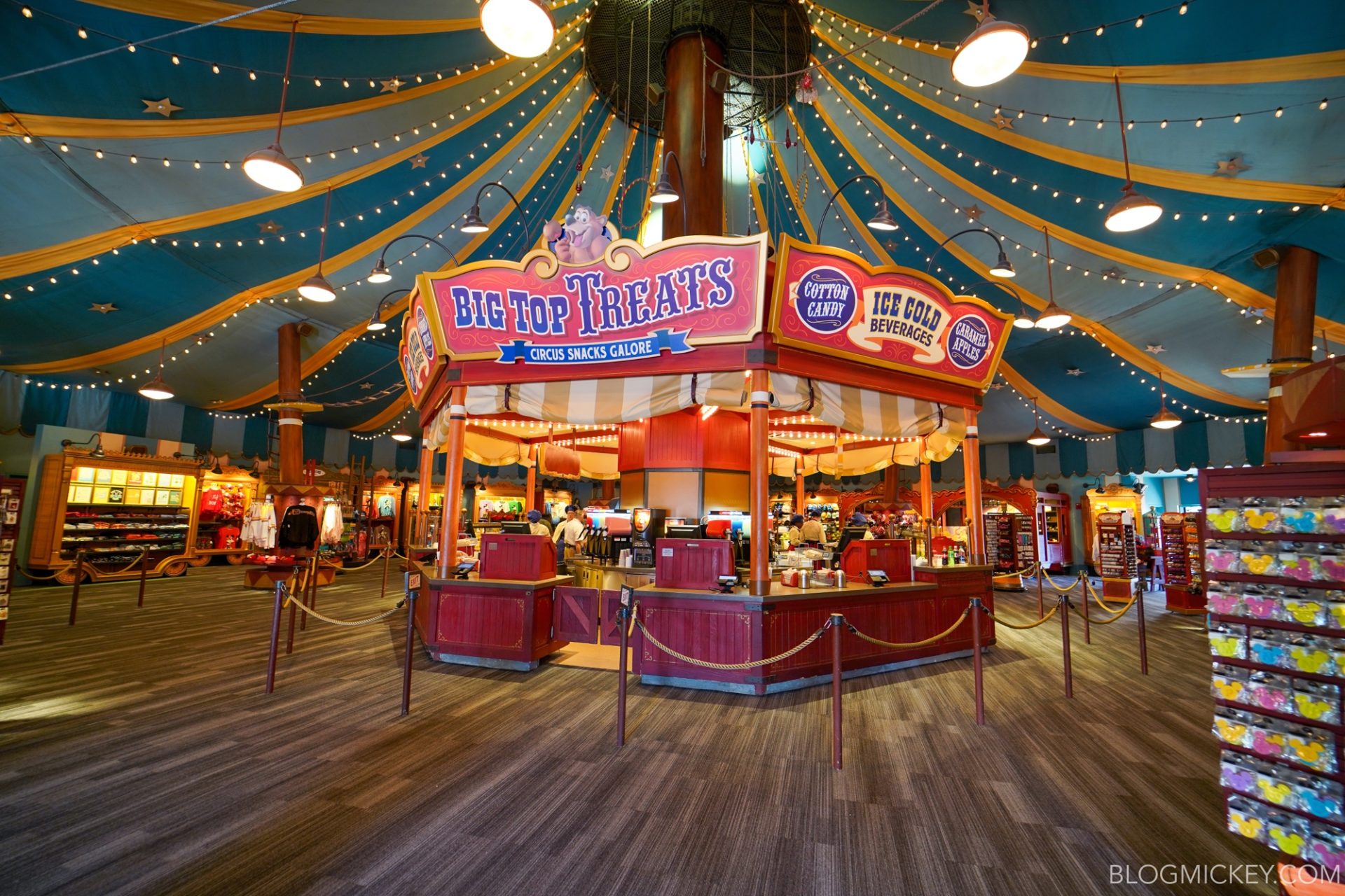 Big Top Souvenirs Reopens After Flood at Magic Kingdom