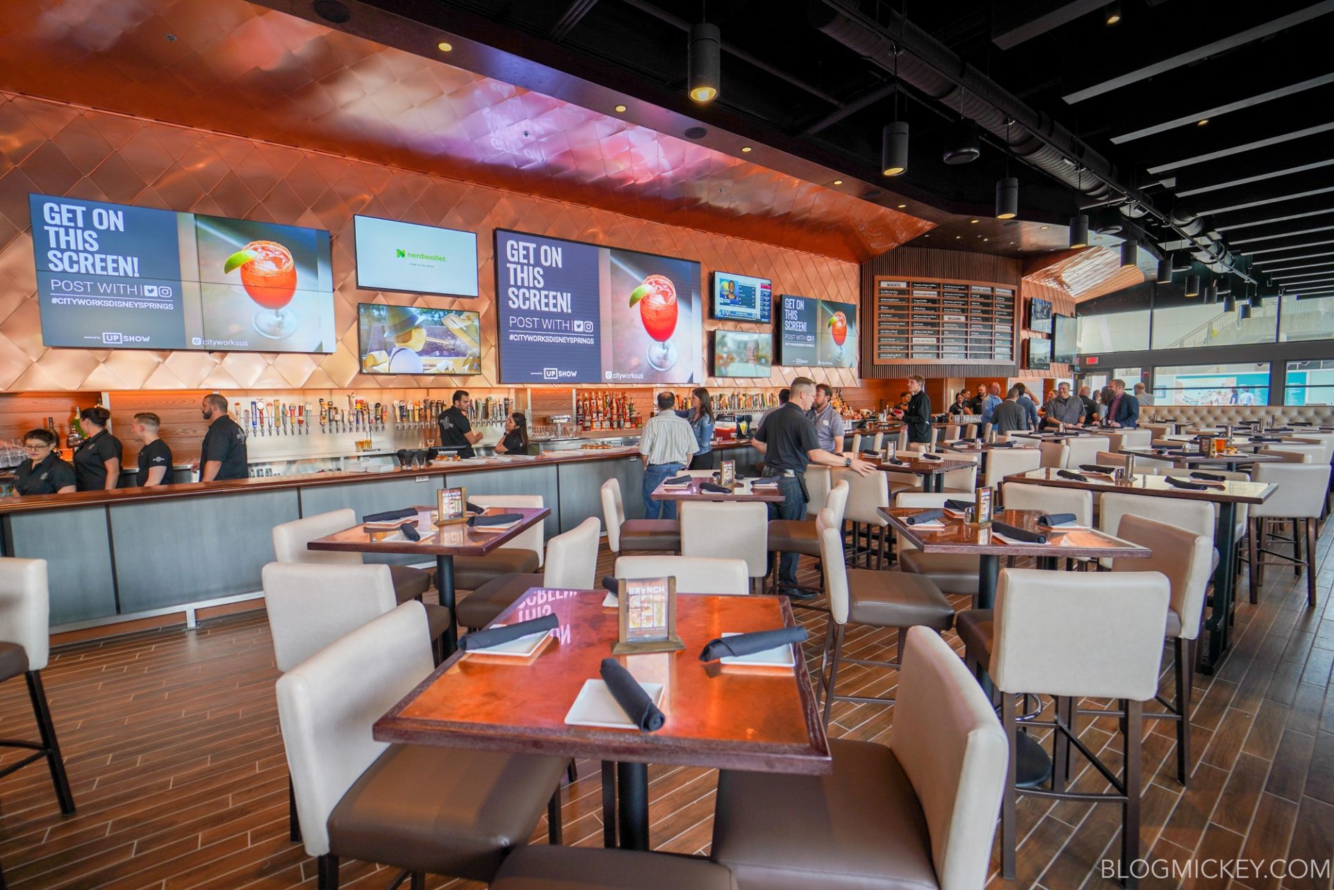 Photo Tour of City Works Eatery & Pour House at Disney Springs