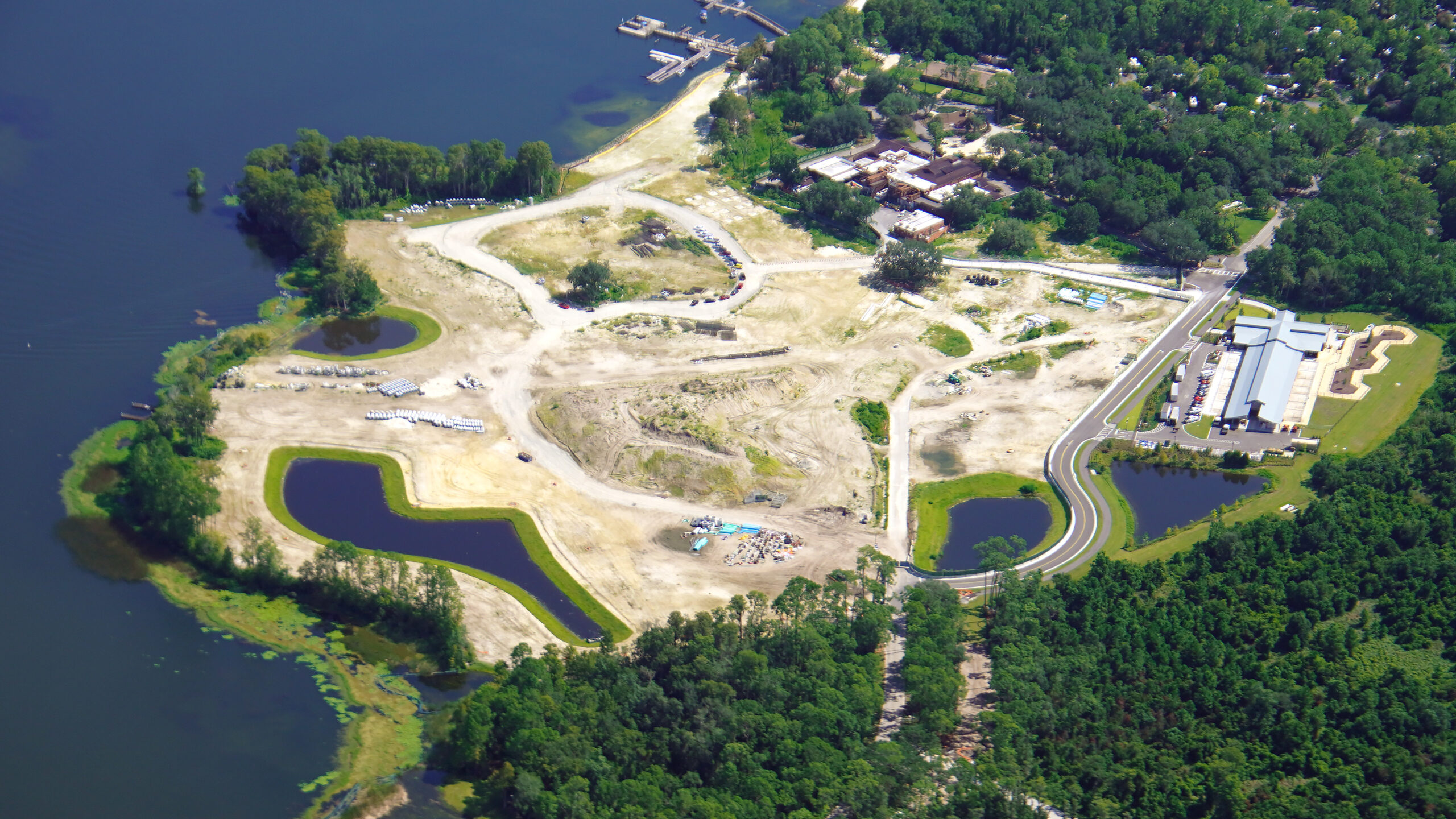 Latest Aerial Look at Abandoned Reflections A Disney