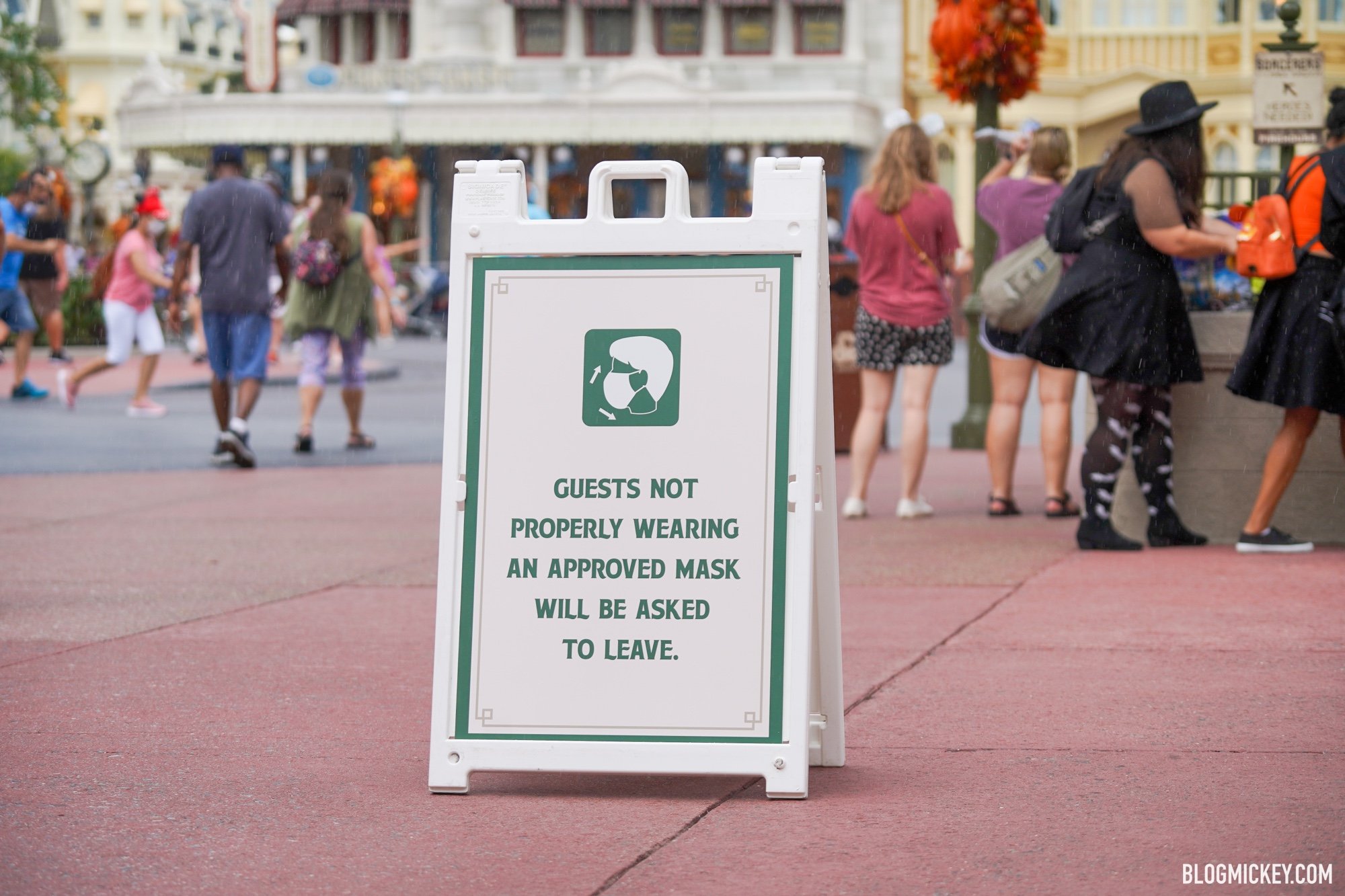 New Disney World Signage Reminds Guests That They Will Be Asked to