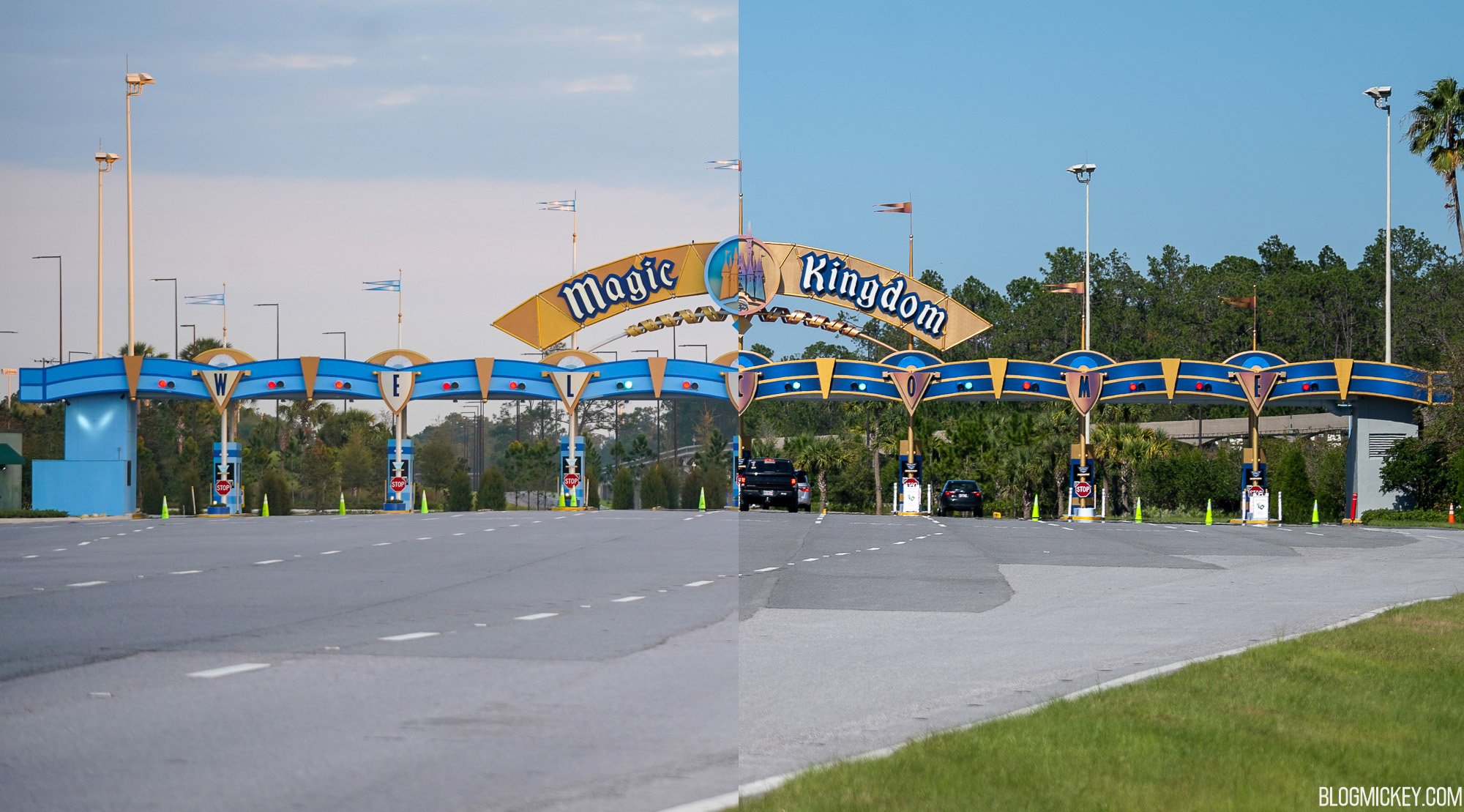 disney world magic kingdom parking lot mulan