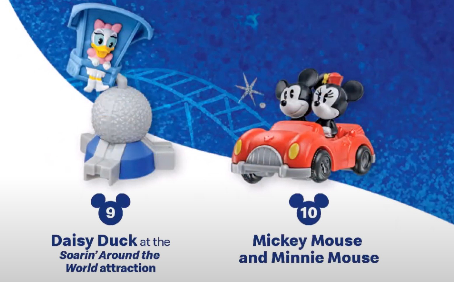 McDonald’s Happy Meal Toy Mickey & Minnie’s Runway Railway Pluto # 4 