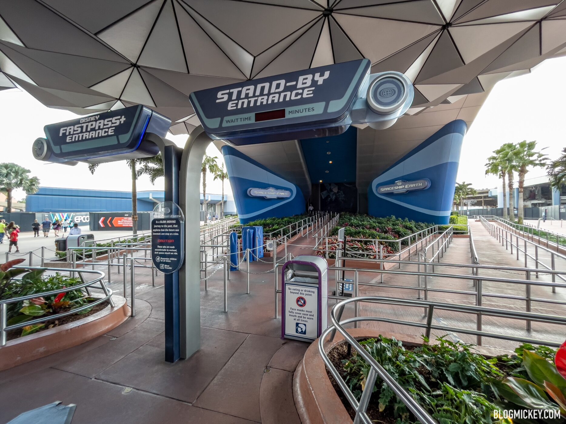 Spaceship Earth Experiencing Extended, Delayed Opening at EPCOT Today