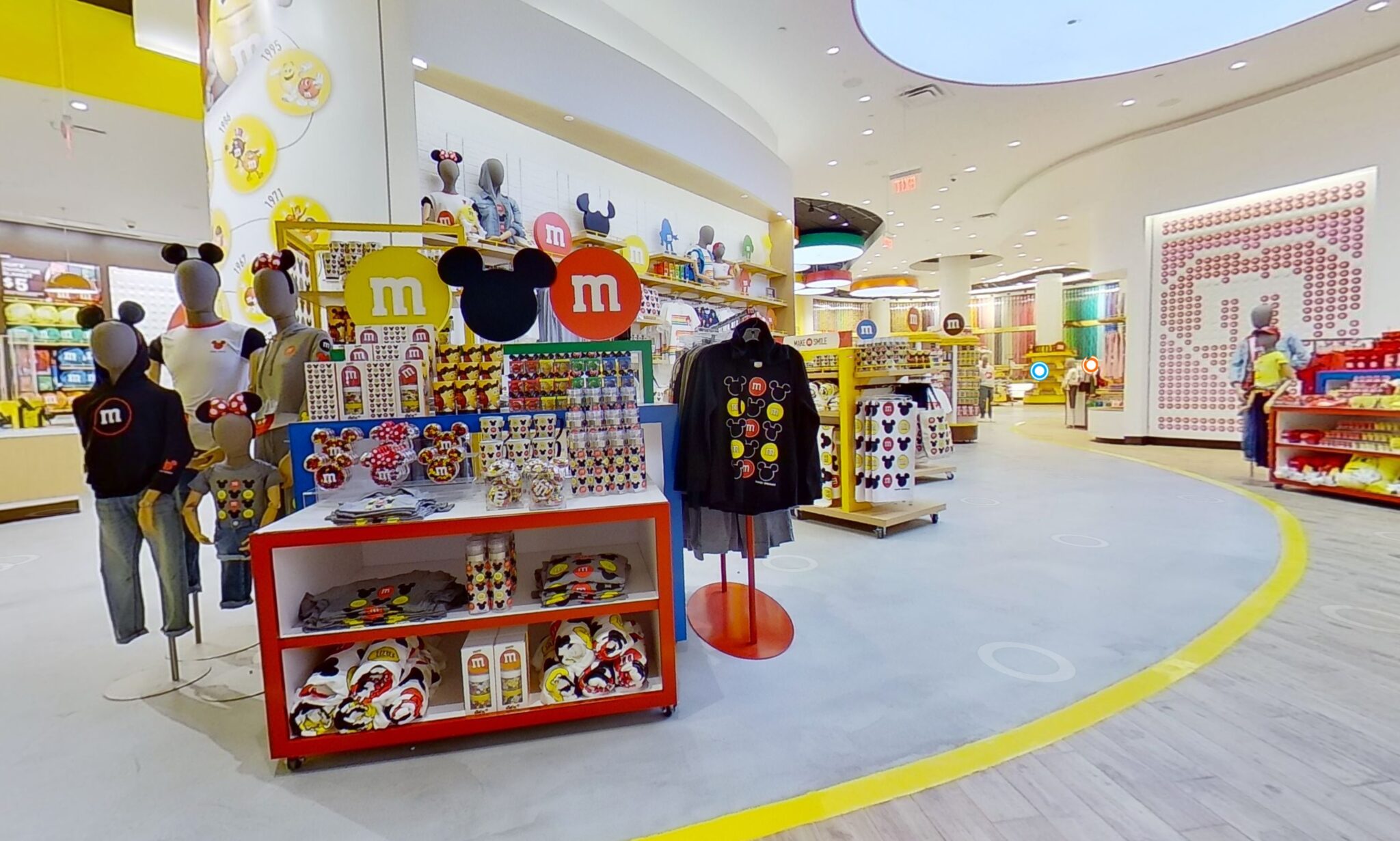 Take a Virtual Tour of New M&M's Store at Disney Springs