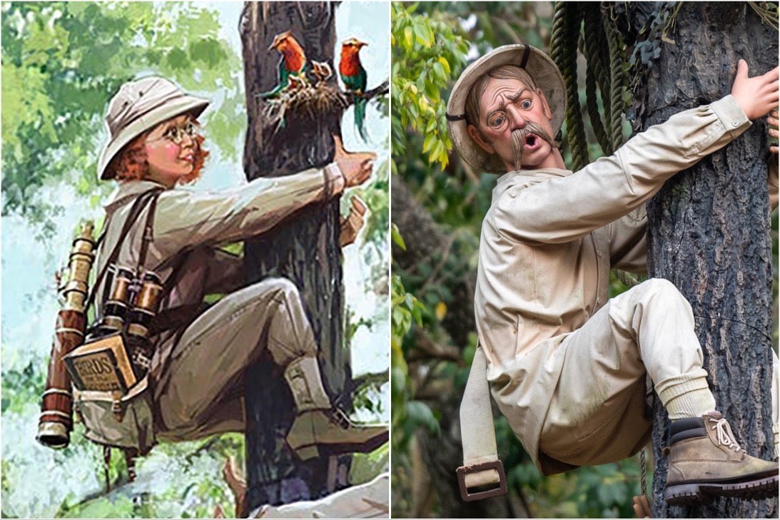 A Detailed Look at the New (and Departing) Jungle Cruise Characters