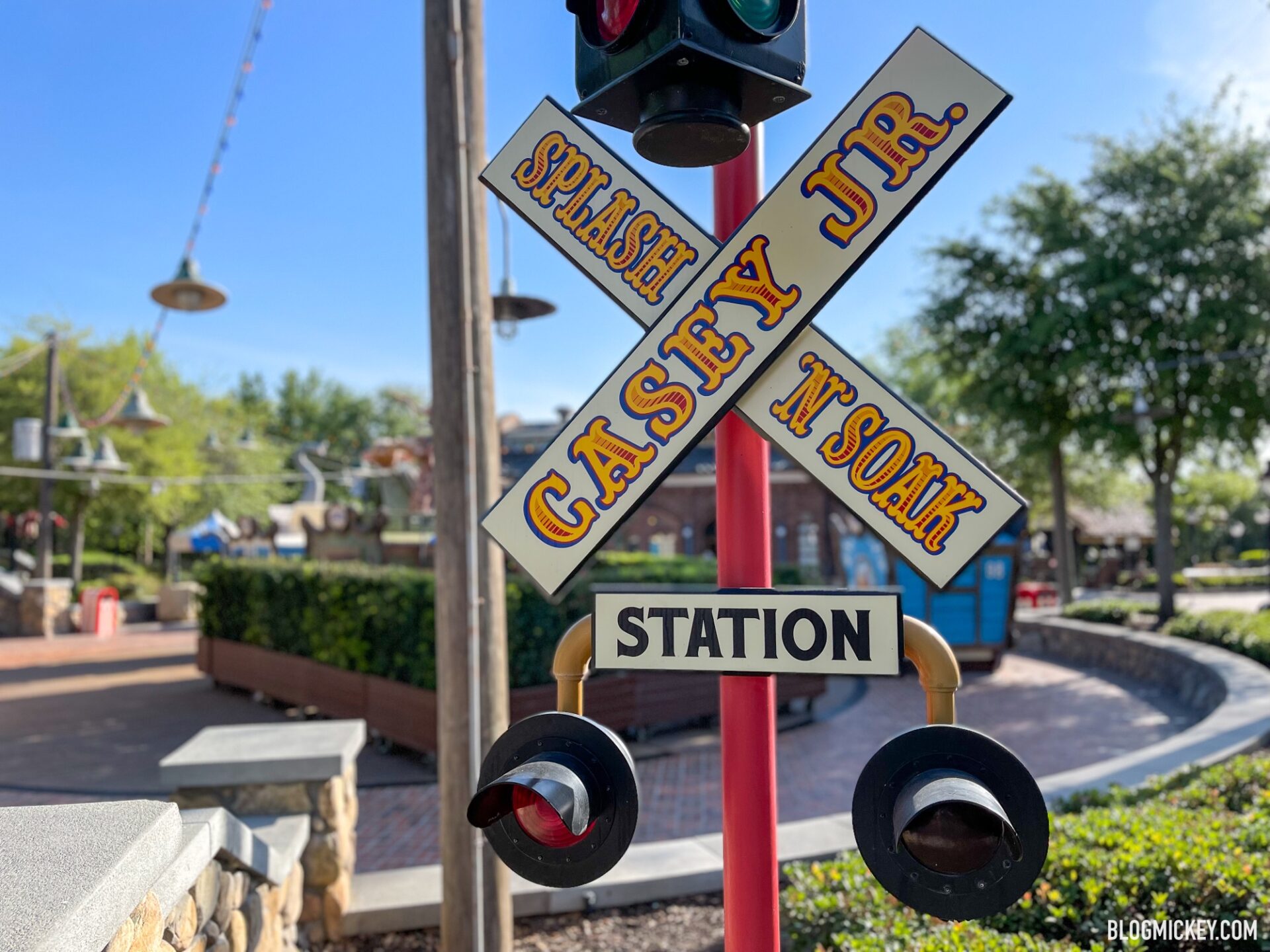 Refurbishment Begins for Casey Jr. Splash 'N' Soak Station at Magic Kingdom