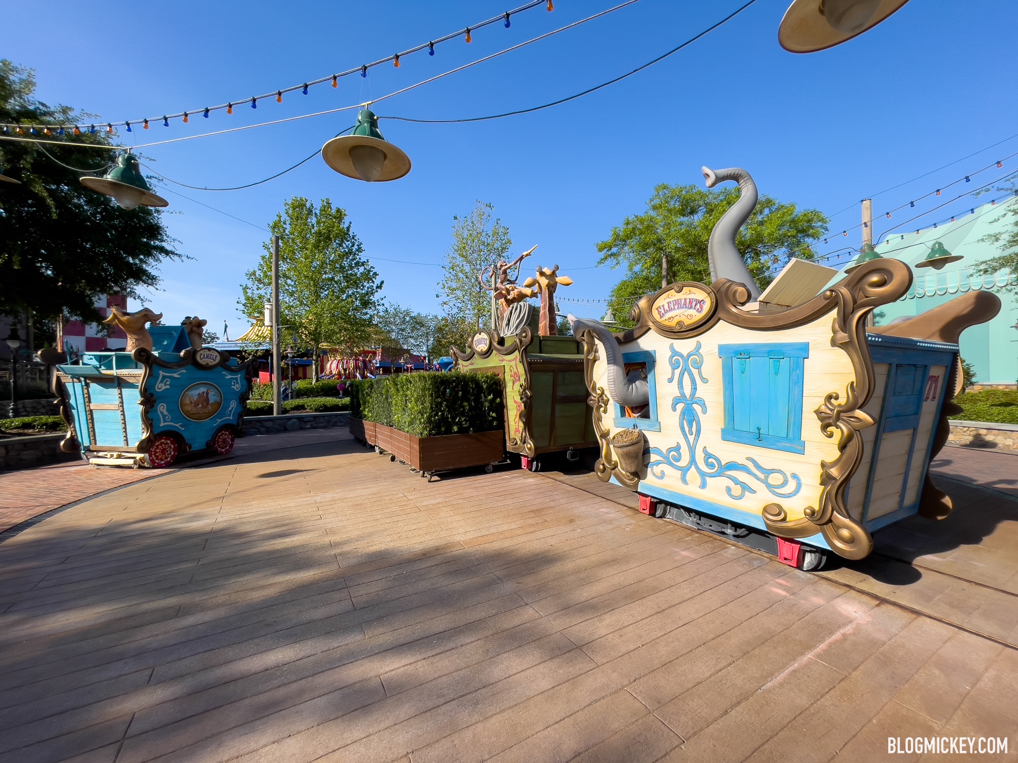 Refurbishment Begins for Casey Jr. Splash 'N' Soak Station at Magic Kingdom