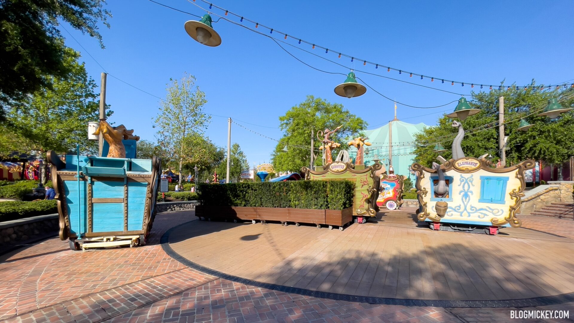 Refurbishment Begins for Casey Jr. Splash 'N' Soak Station at Magic Kingdom