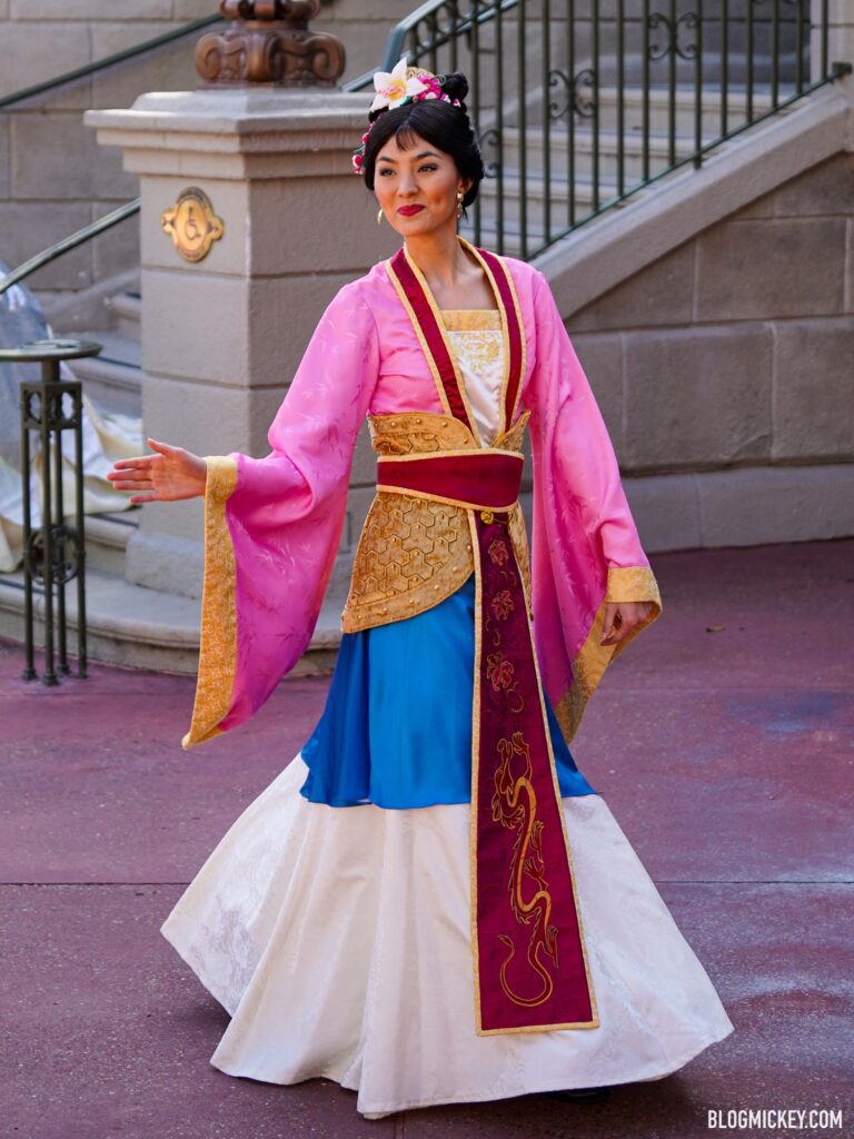 Mulan Joins Princess Cavalcade, Distanced Meet and Greet at Magic Kingdom