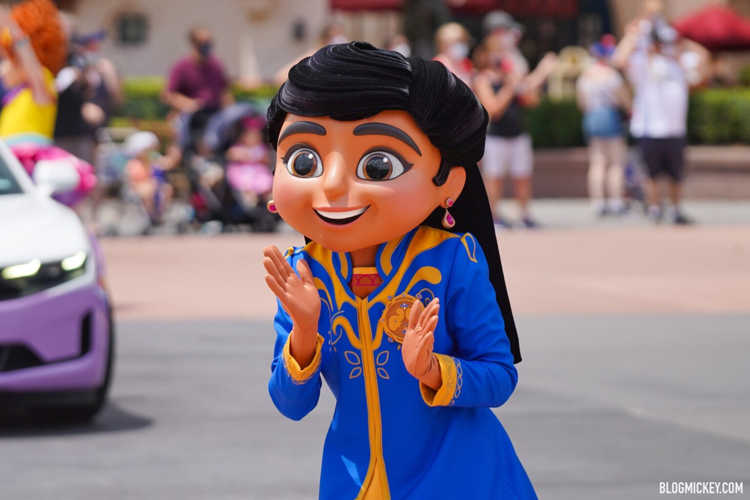 Mira, Royal Detective Now Leads Disney Junior Stars Motorcade at Disney