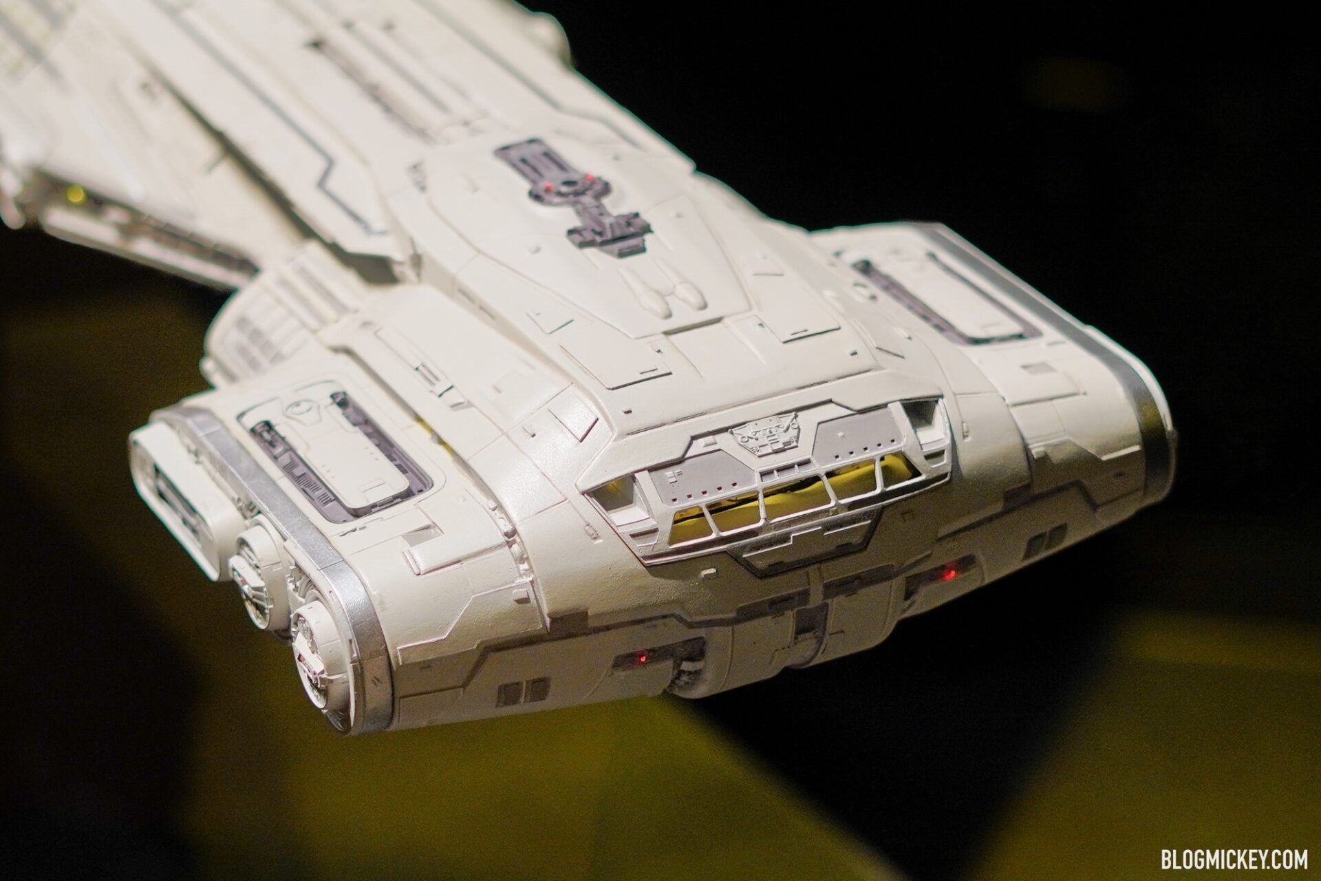 Star Wars Galactic Starcruiser "Halcyon" Model Ship Now on Display at