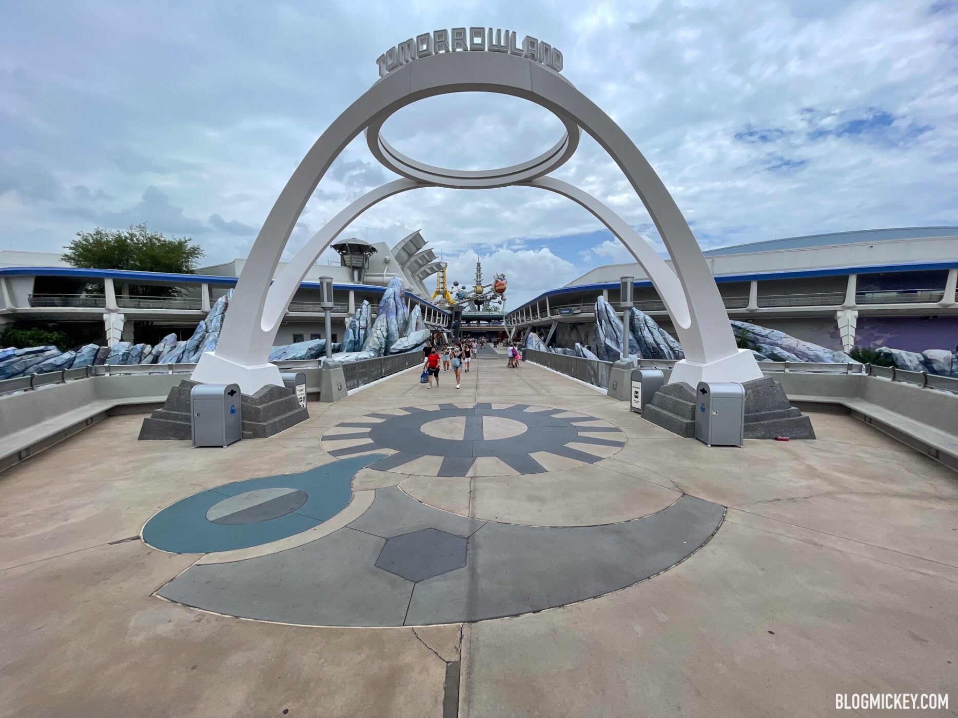 Disney Rolls Out the Grey Carpet in Tomorrowland as Pavement Replacement  Project Continues at Magic Kingdom