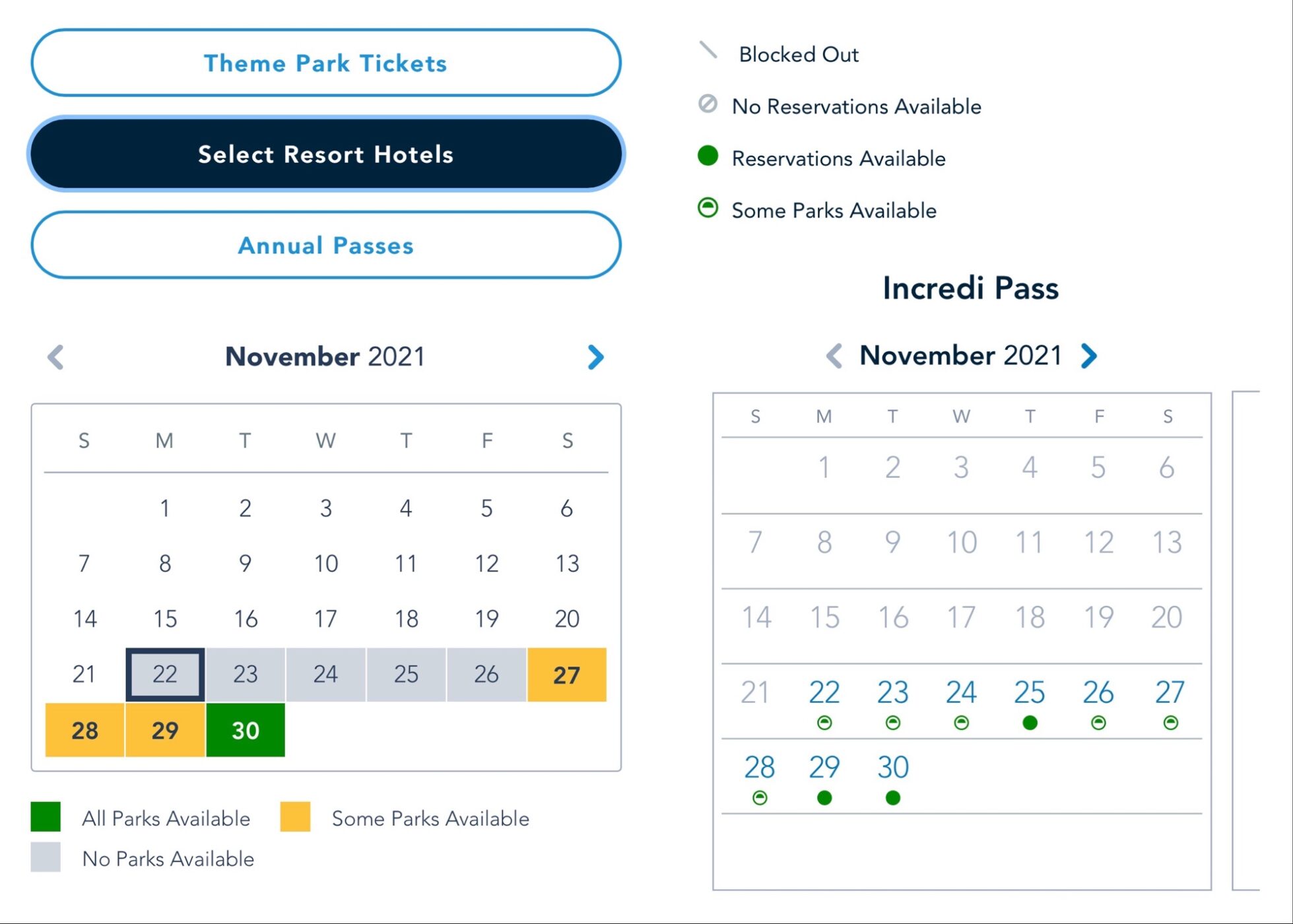 Disney World Theme Parks Hit Capacity For Thanksgiving Week
