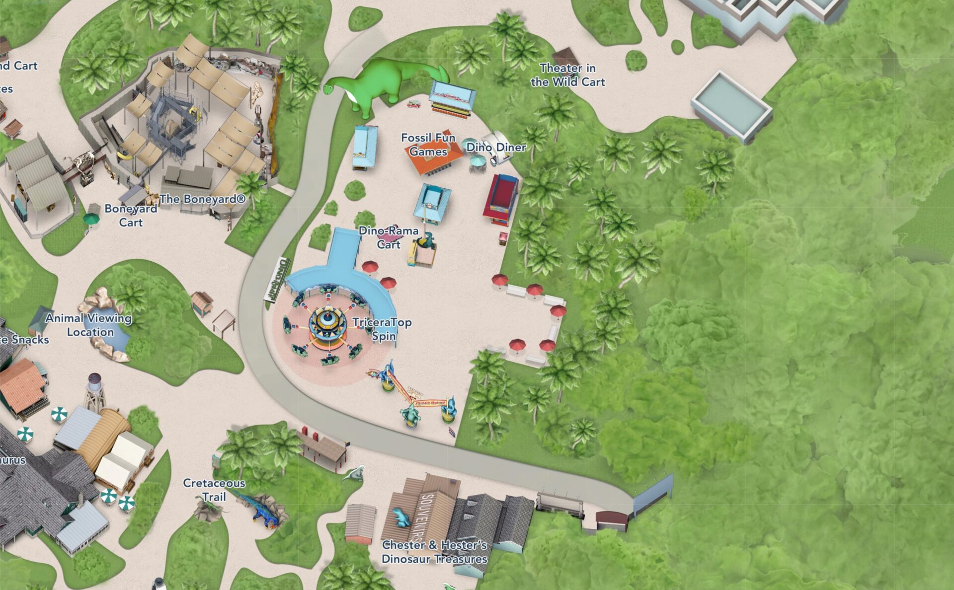 Primeval Whirl Removed From Animal Kingdom Digital Map