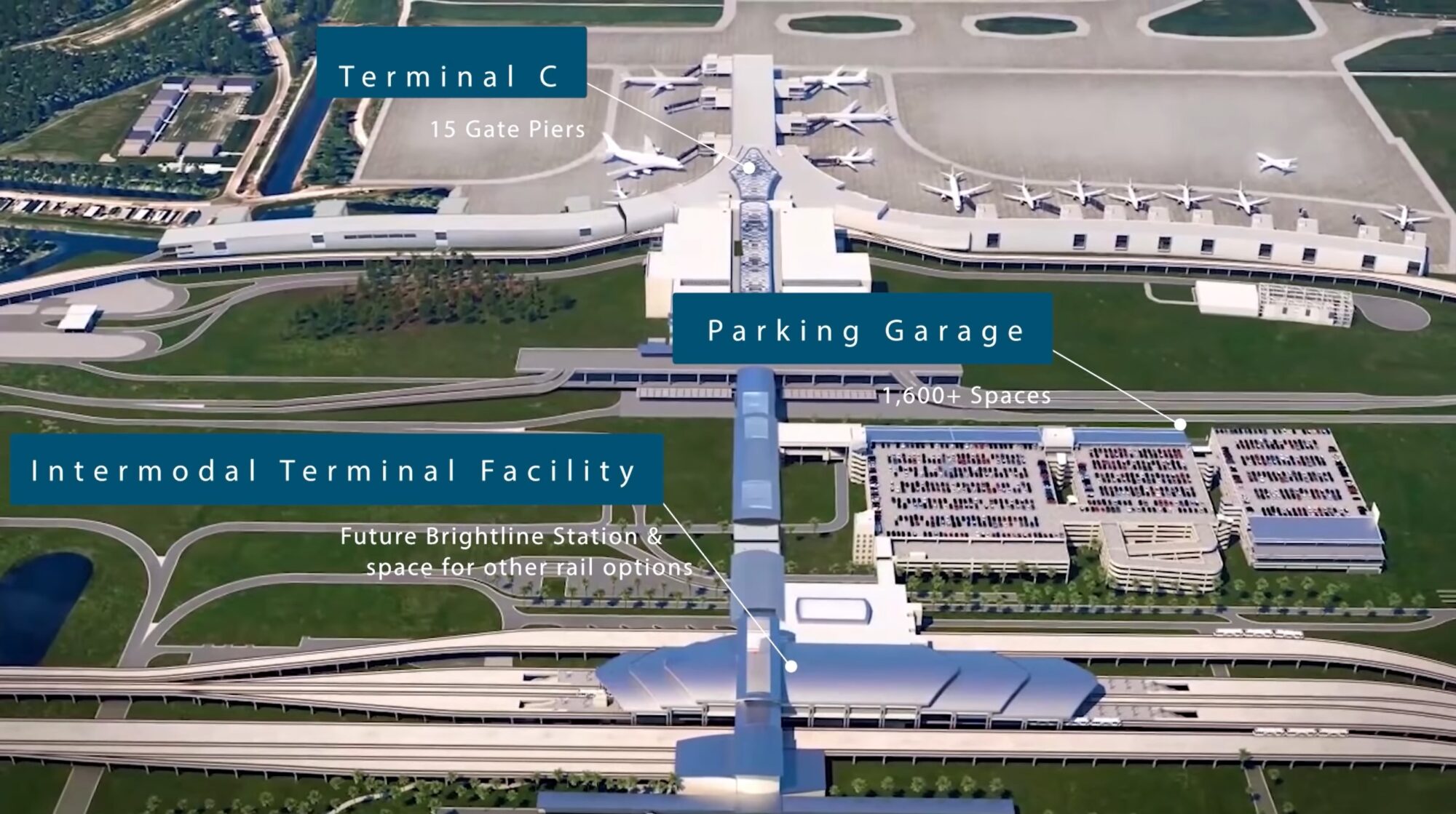 Mco Terminal A Airlines New "Terminal C" Set To Open July 2022 At Orlando International Airport