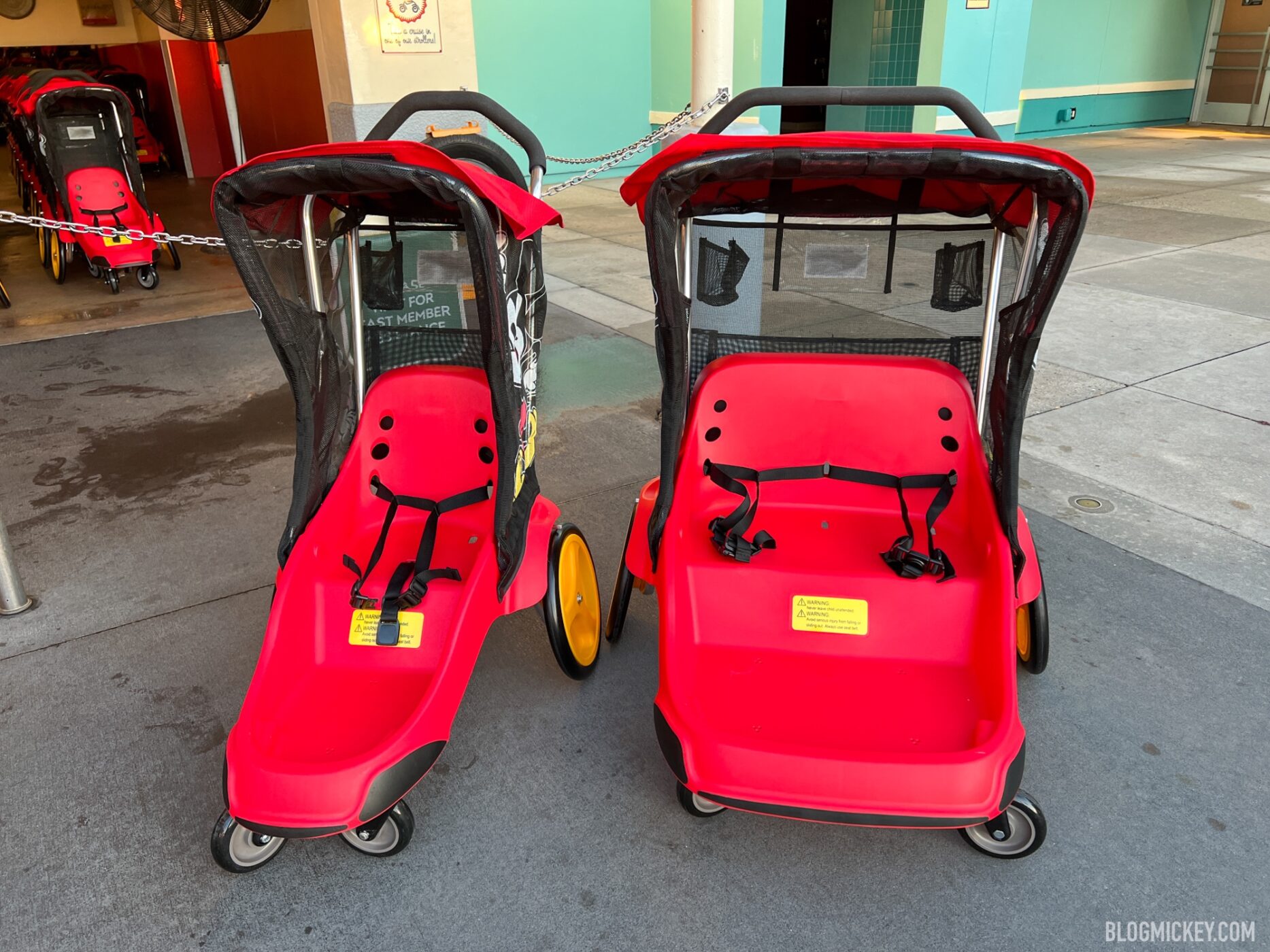 Disney store park strollers