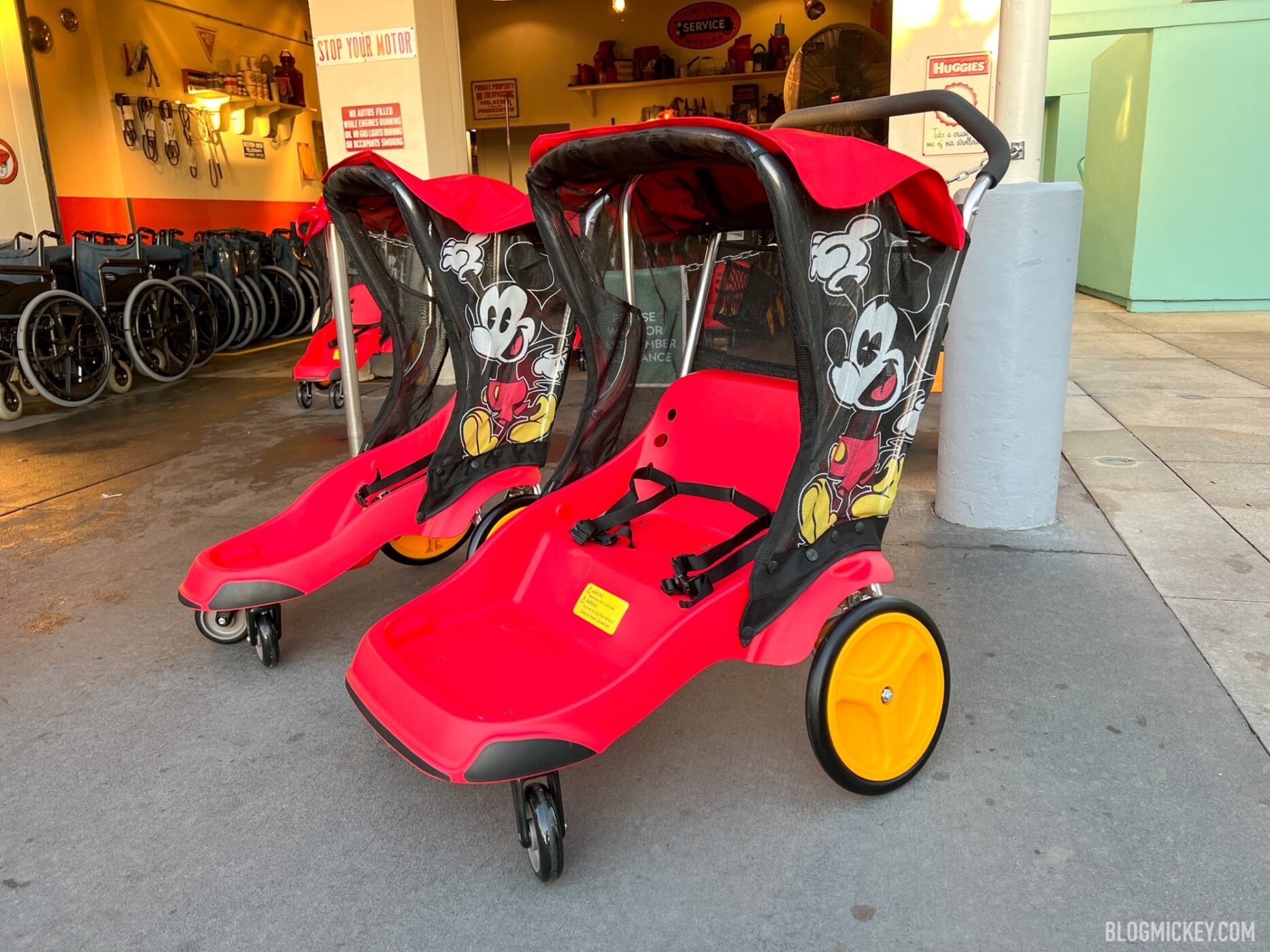 Double stroller disney on sale