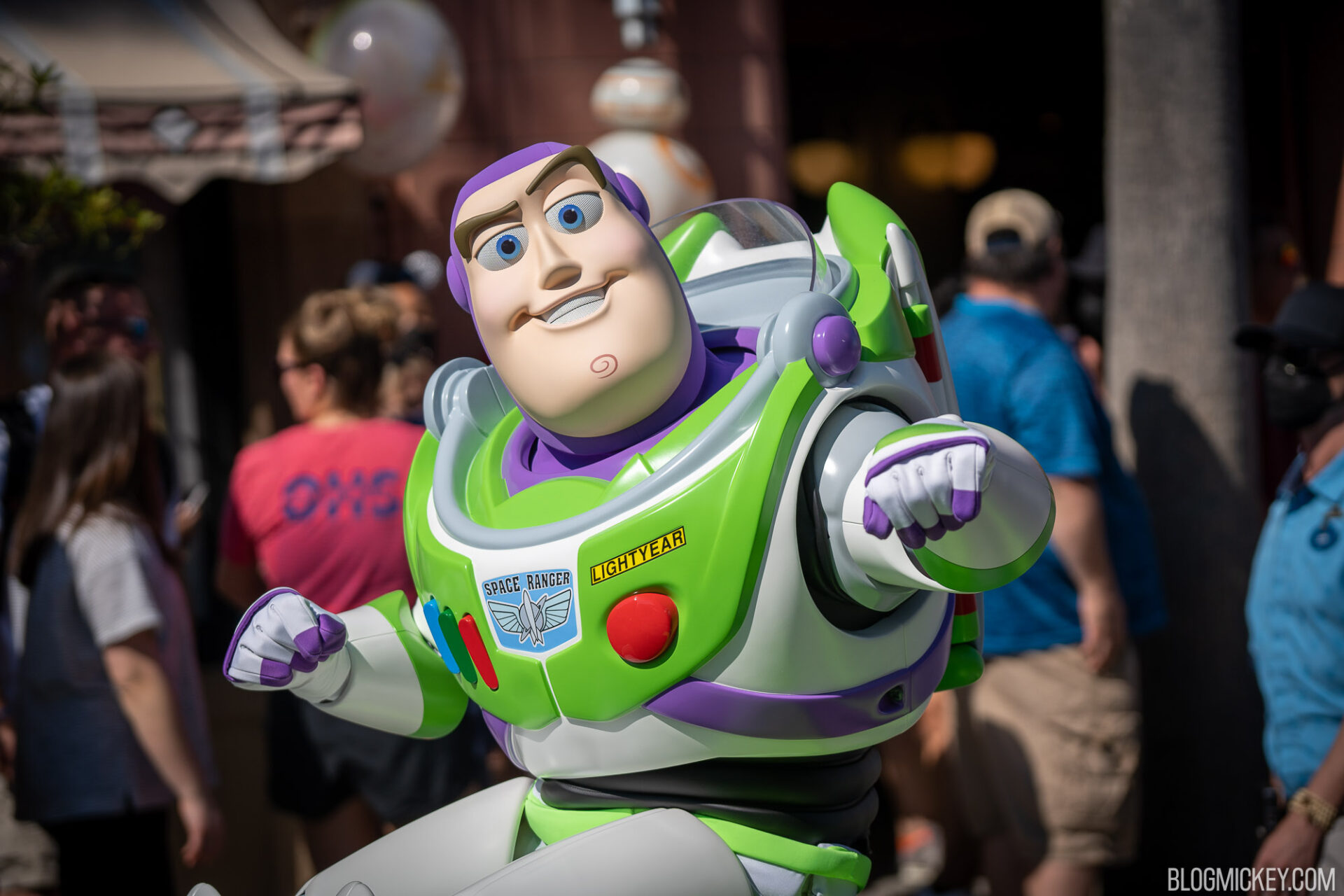 Buzz Lightyear Debuts New Character Look at Disney World