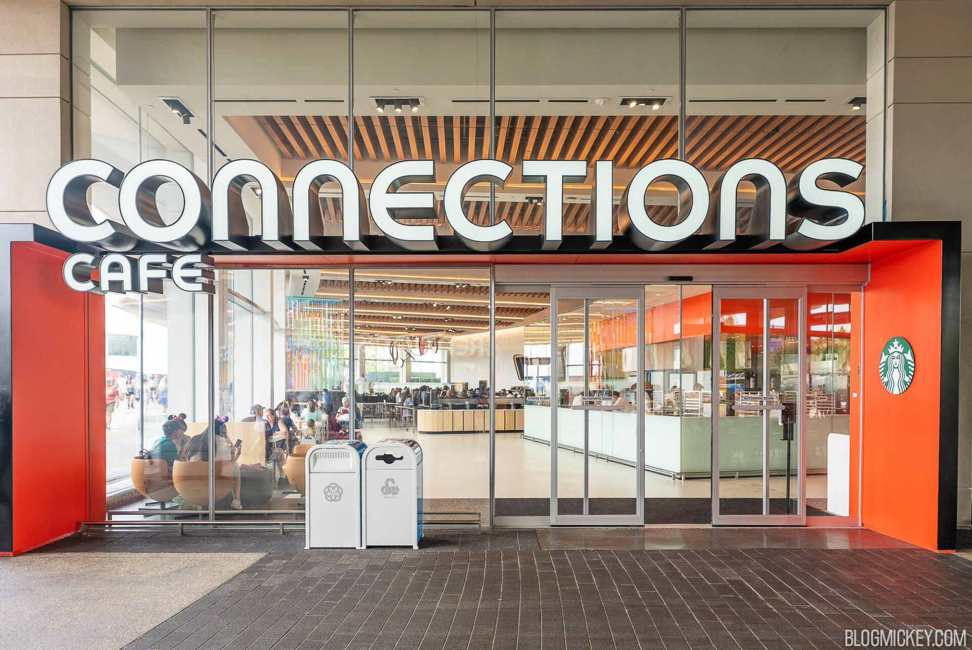 Connections Cafe Starbucks Opens at EPCOT
