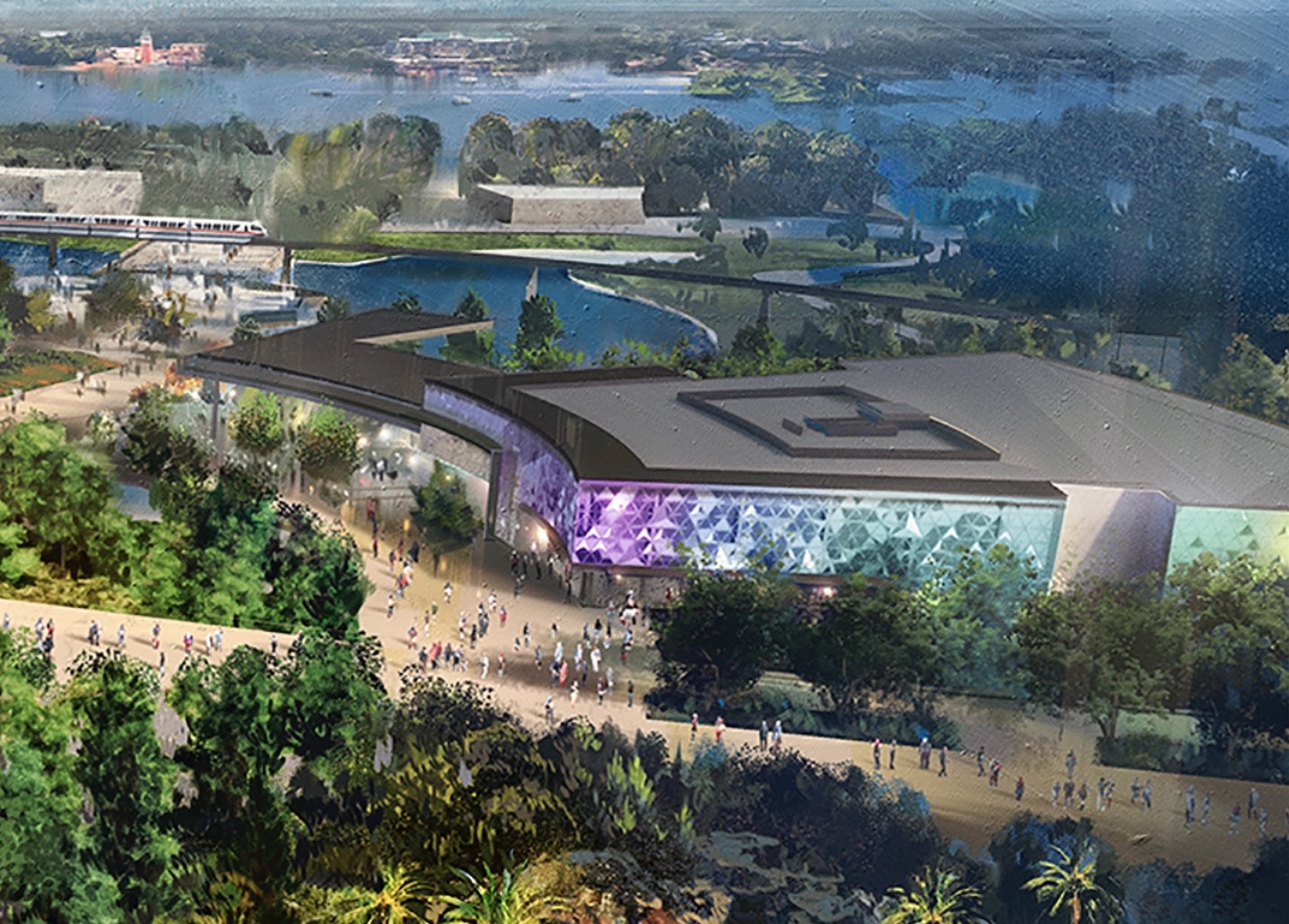CommuniCore Hall Takes Shape With New Steel Installation at EPCOT