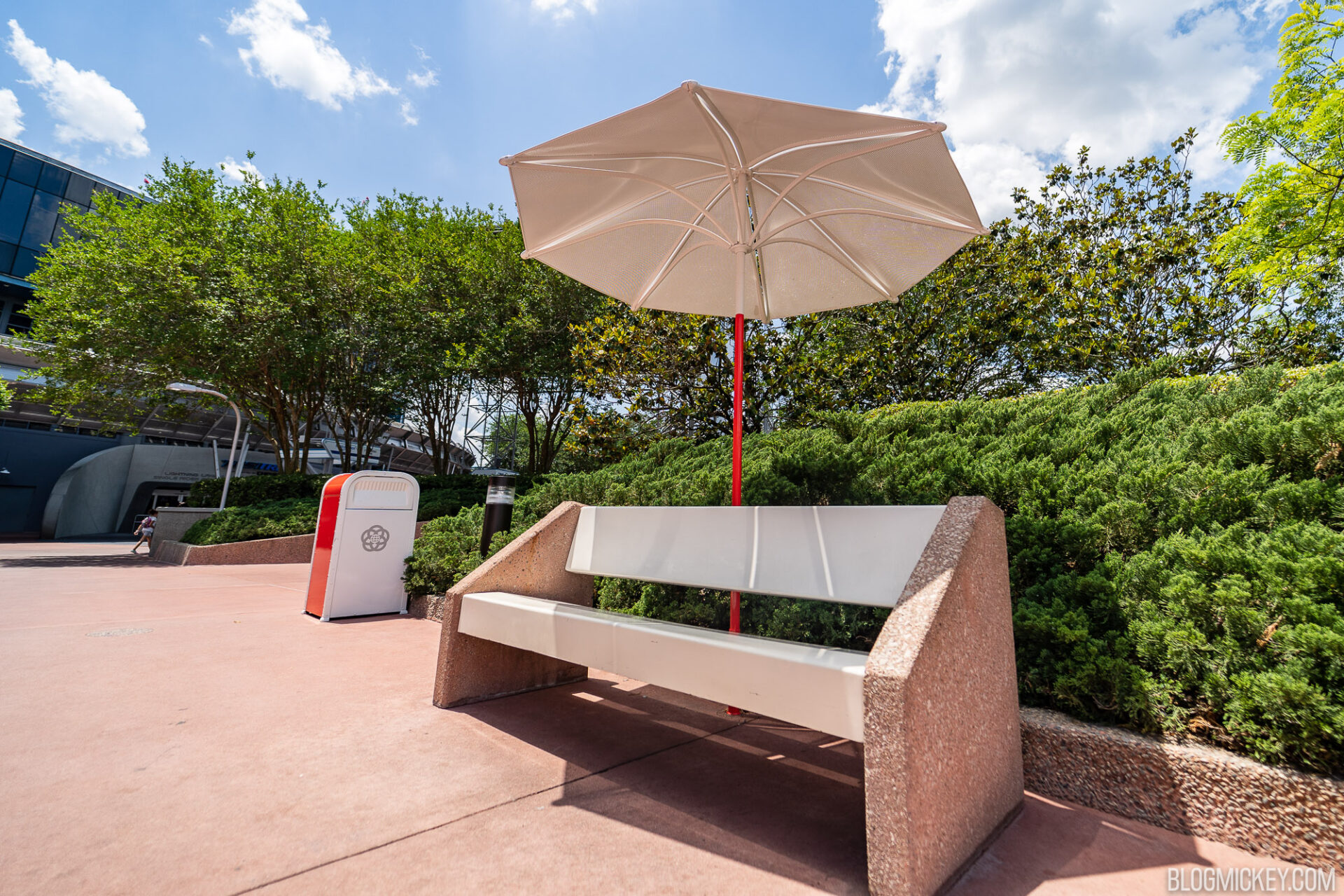 World Discovery Umbrellas Installed at EPCOT