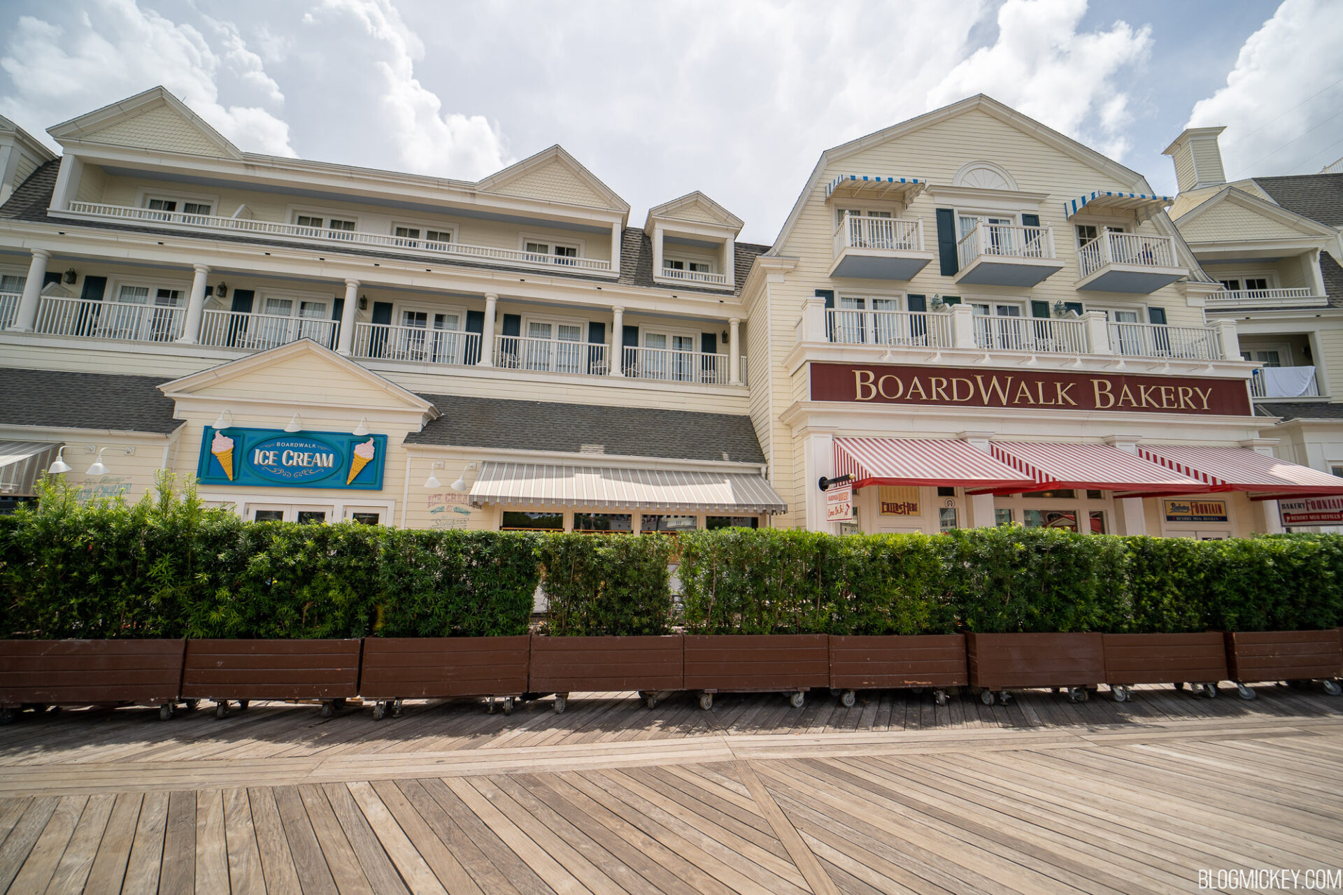 Latest Look at BoardWalk Construction (The Cake Bake Shop, BoardWalk
