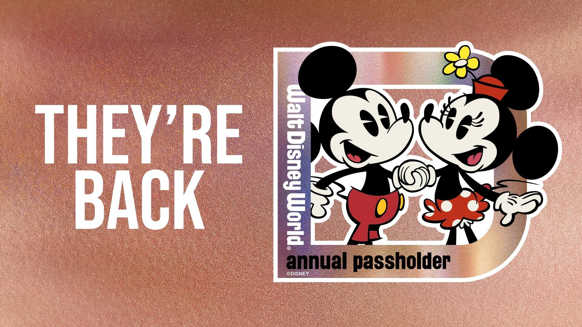 Mickey and Minnie Annual Passholder Magnet Coming to EPCOT