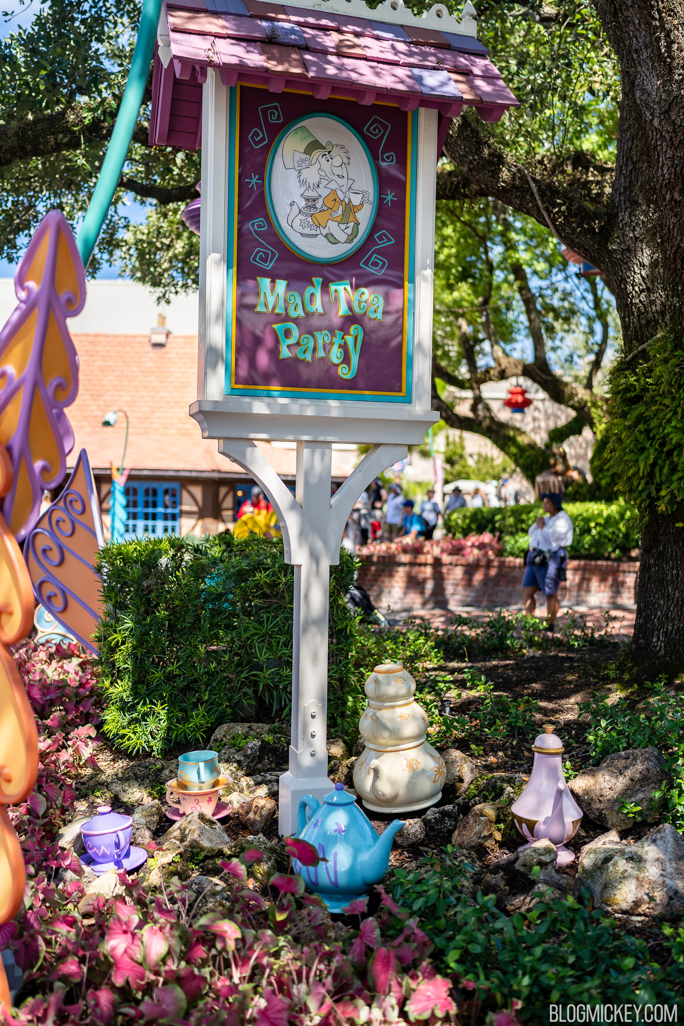 Teacup Props Return to Mad Tea Party Attraction at Magic Kingdom
