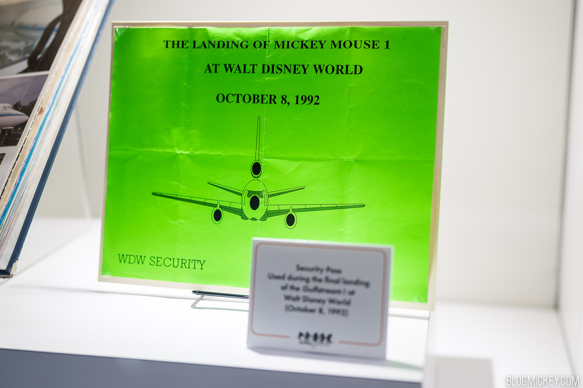 80+ Photos of \'Mickey 2022 Mouse One: D23 Plane\' Expo Exhibit Walt\'s at